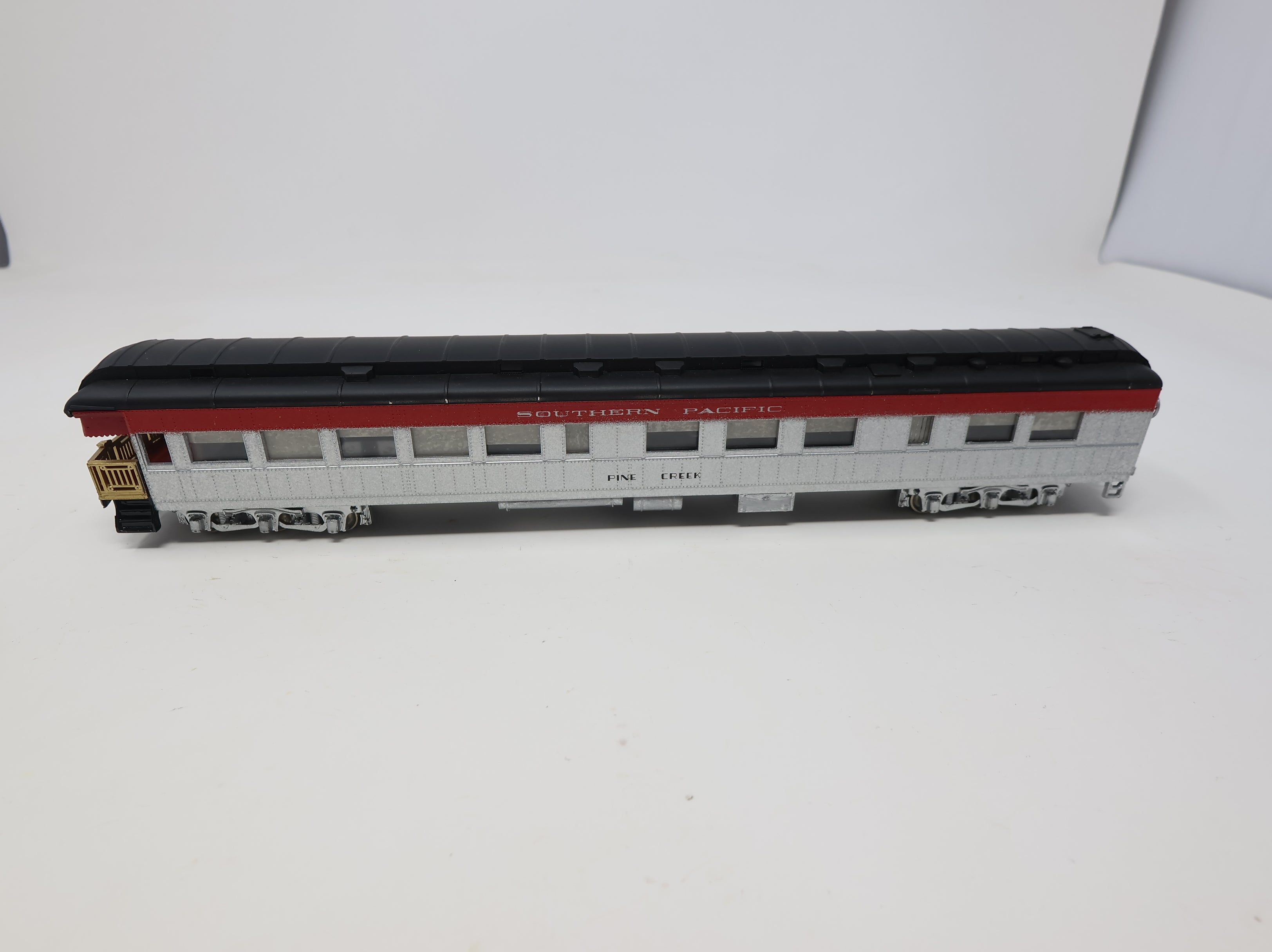 USED Rivarossi HO Scale Observation Passenger Car Southern Pacific Pine Creek Decals