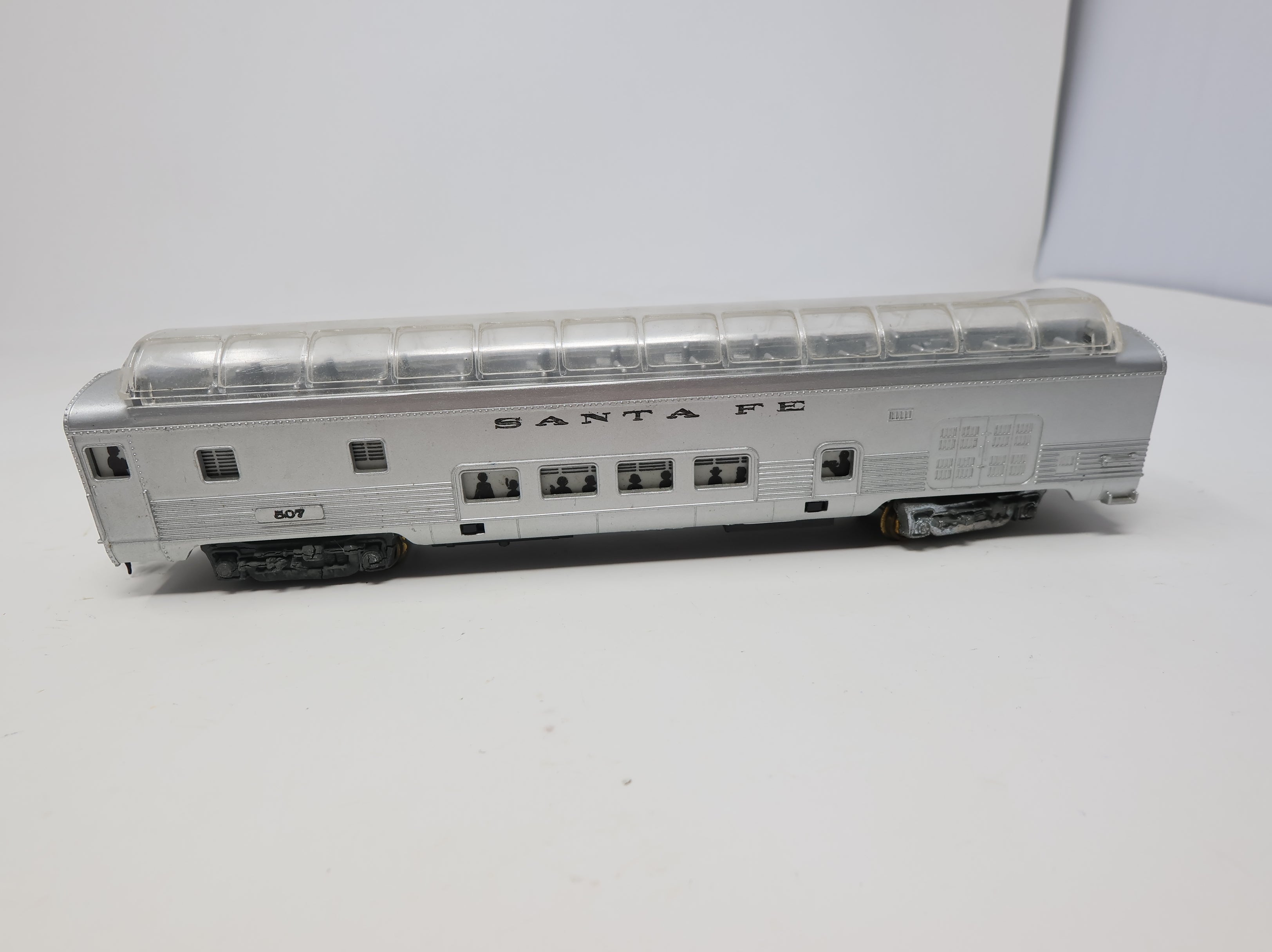 USED HO Scale Full Dome Passenger Car Santa Fe #507