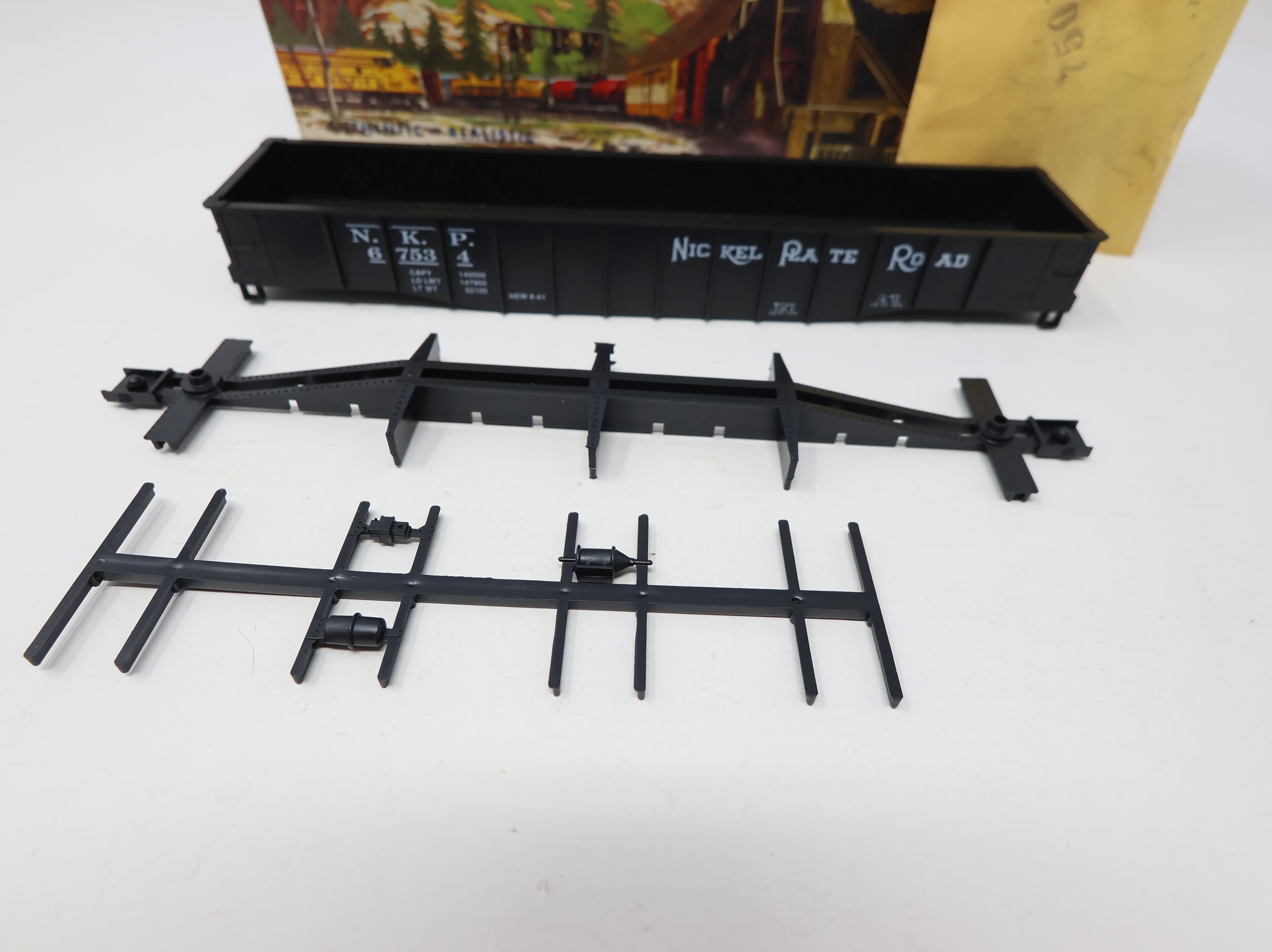 USED Athearn HO Scale 50' Gondola Nickel Plate Road NKP #67534 Branchline KIT