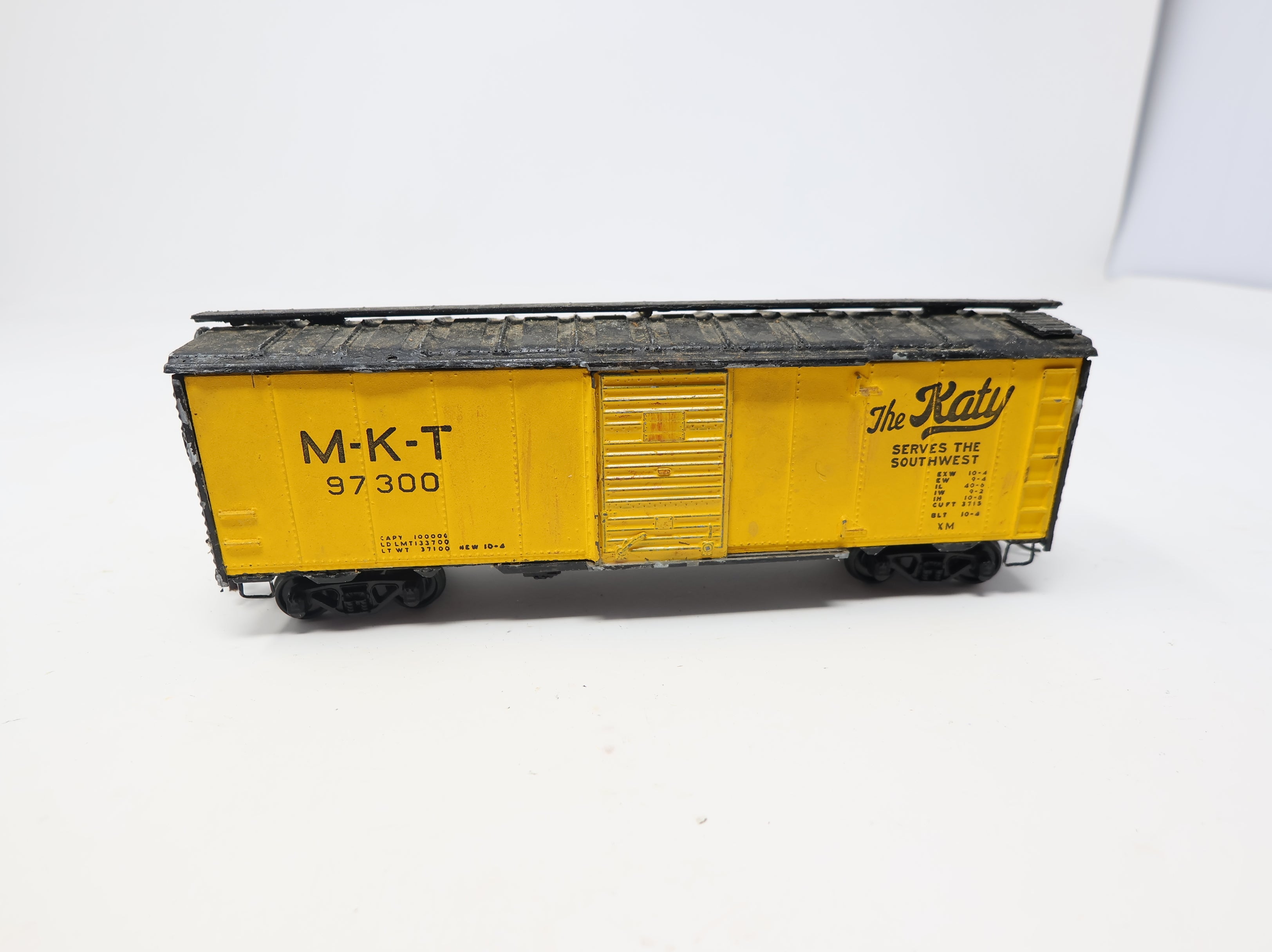 USED HO Scale 40' Box Car Missouri-Kansas-Texas MKT #97300 Metal