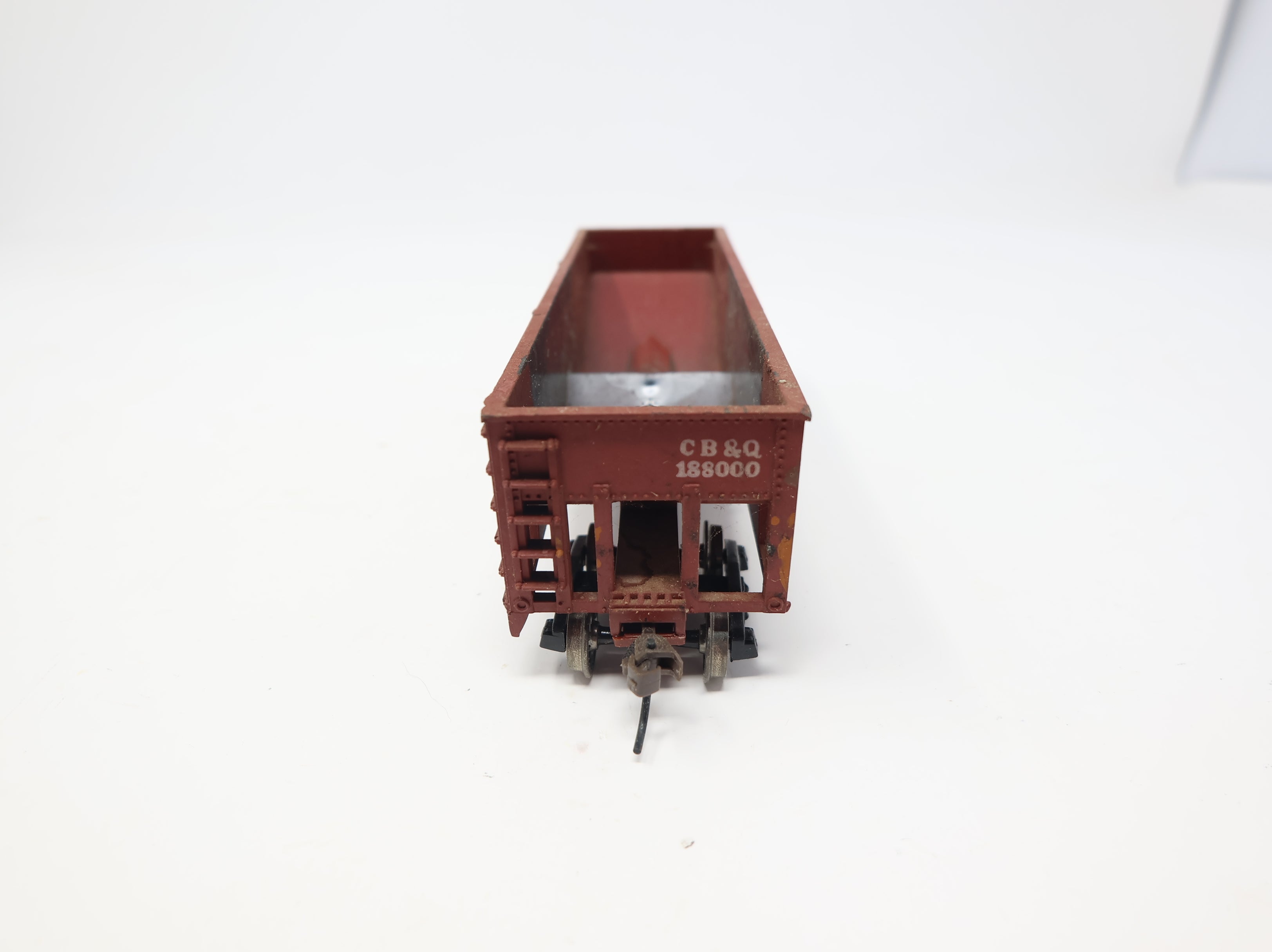 USED Varney HO Scale 2 Bay Open Hopper Burlington CB&Q #188000