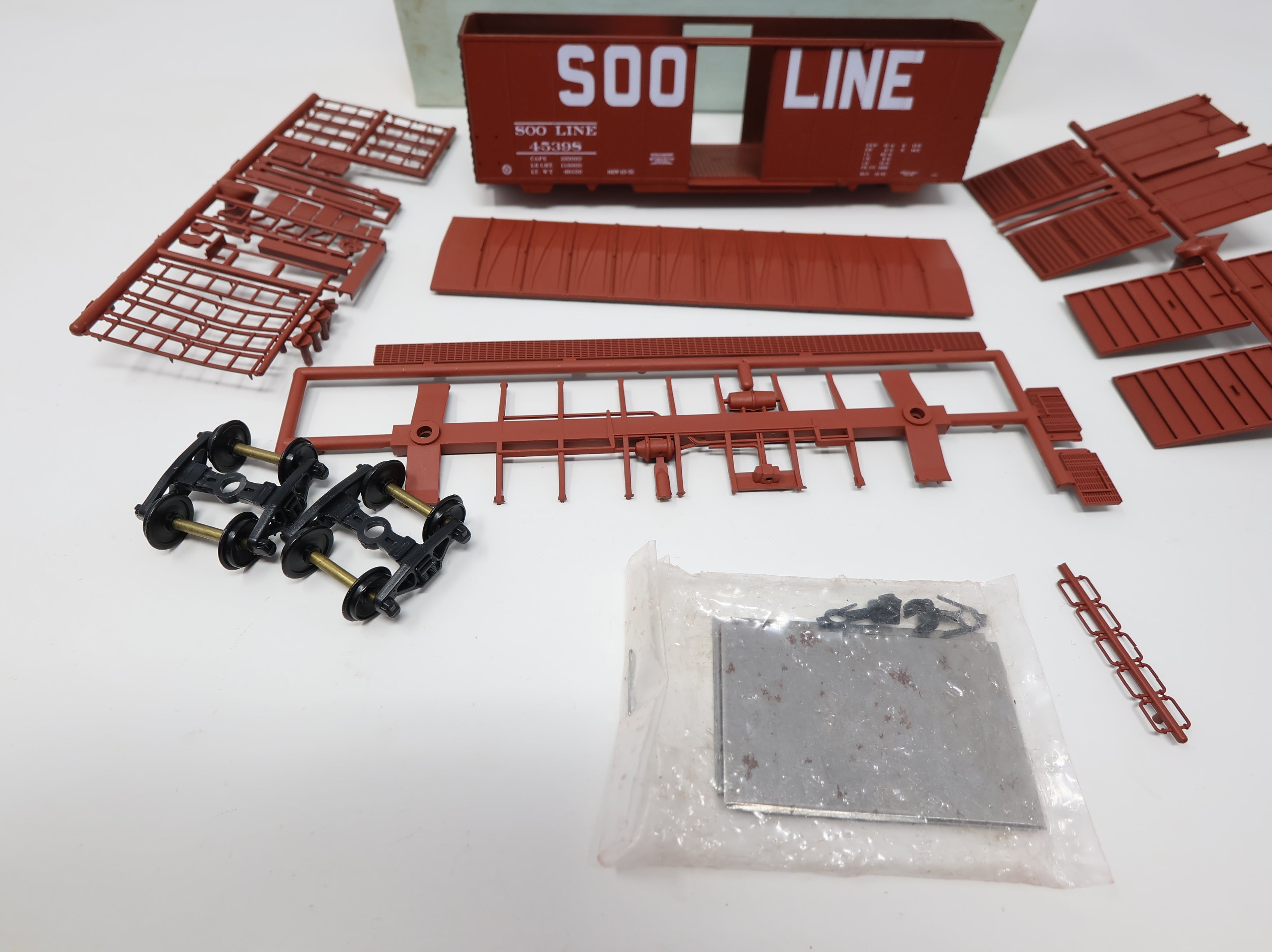 USED Front Range Products HO Scale 40' AAR Box Car SOO Line #45398 SL Historical Society Limited Run 528/1000 KIT