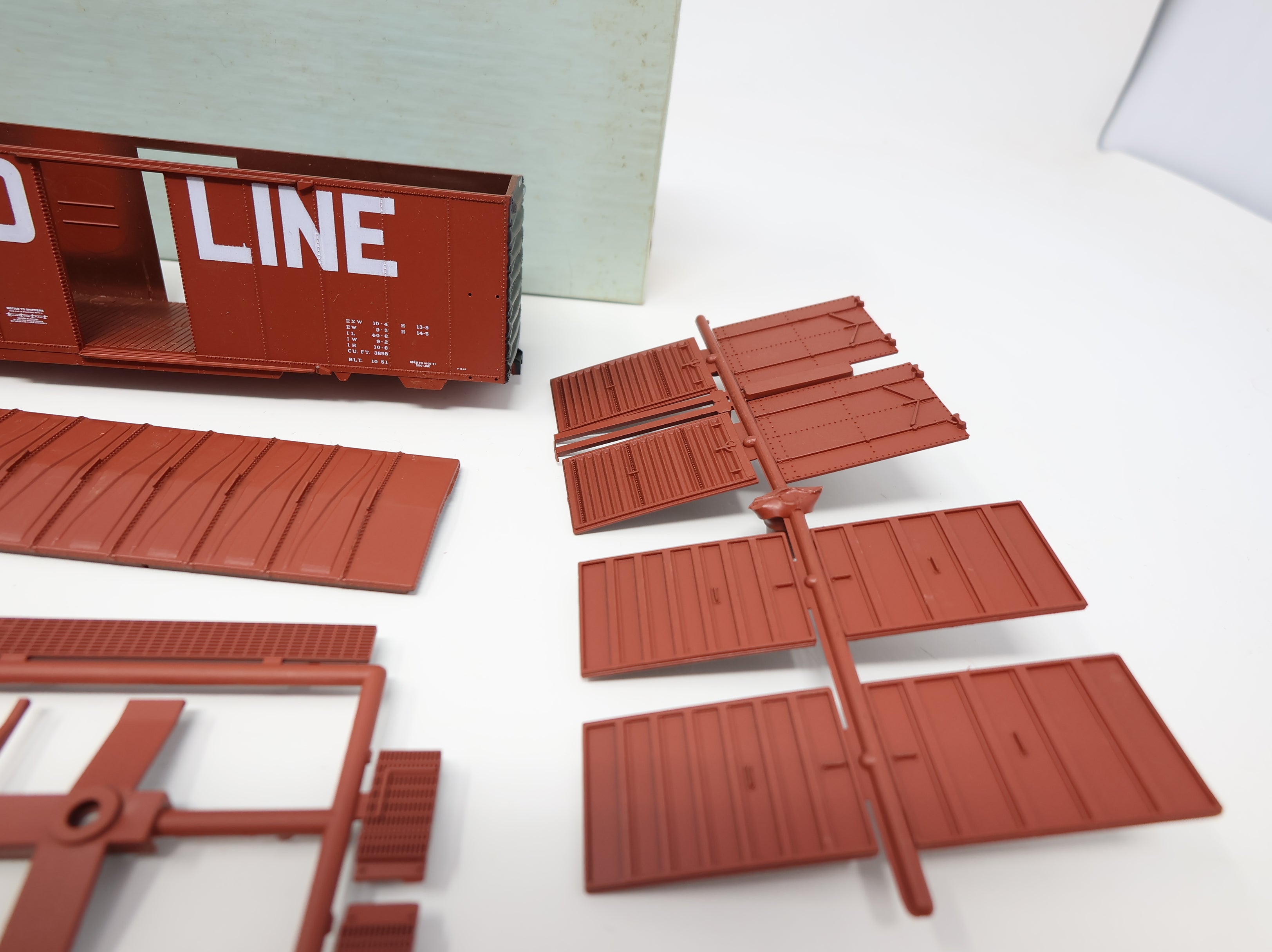 USED Front Range Products HO Scale 40' AAR Box Car SOO Line #45398 SL Historical Society Limited Run 528/1000 KIT