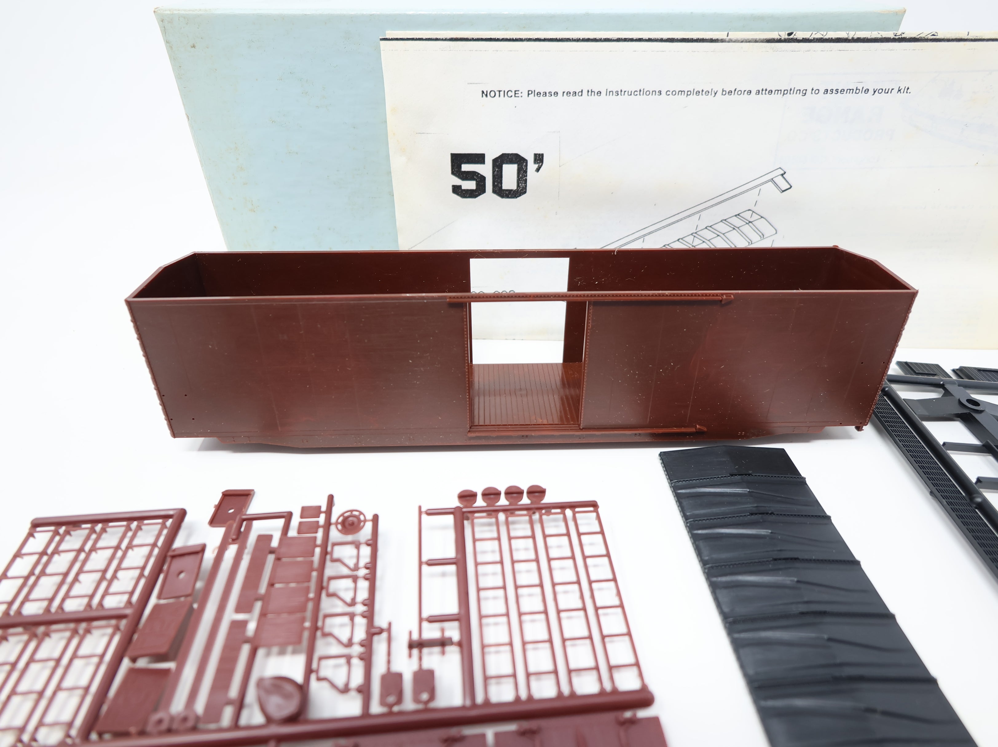 USED Front Range Products HO Scale 50' SD ACF Box Car Undecorated KIT