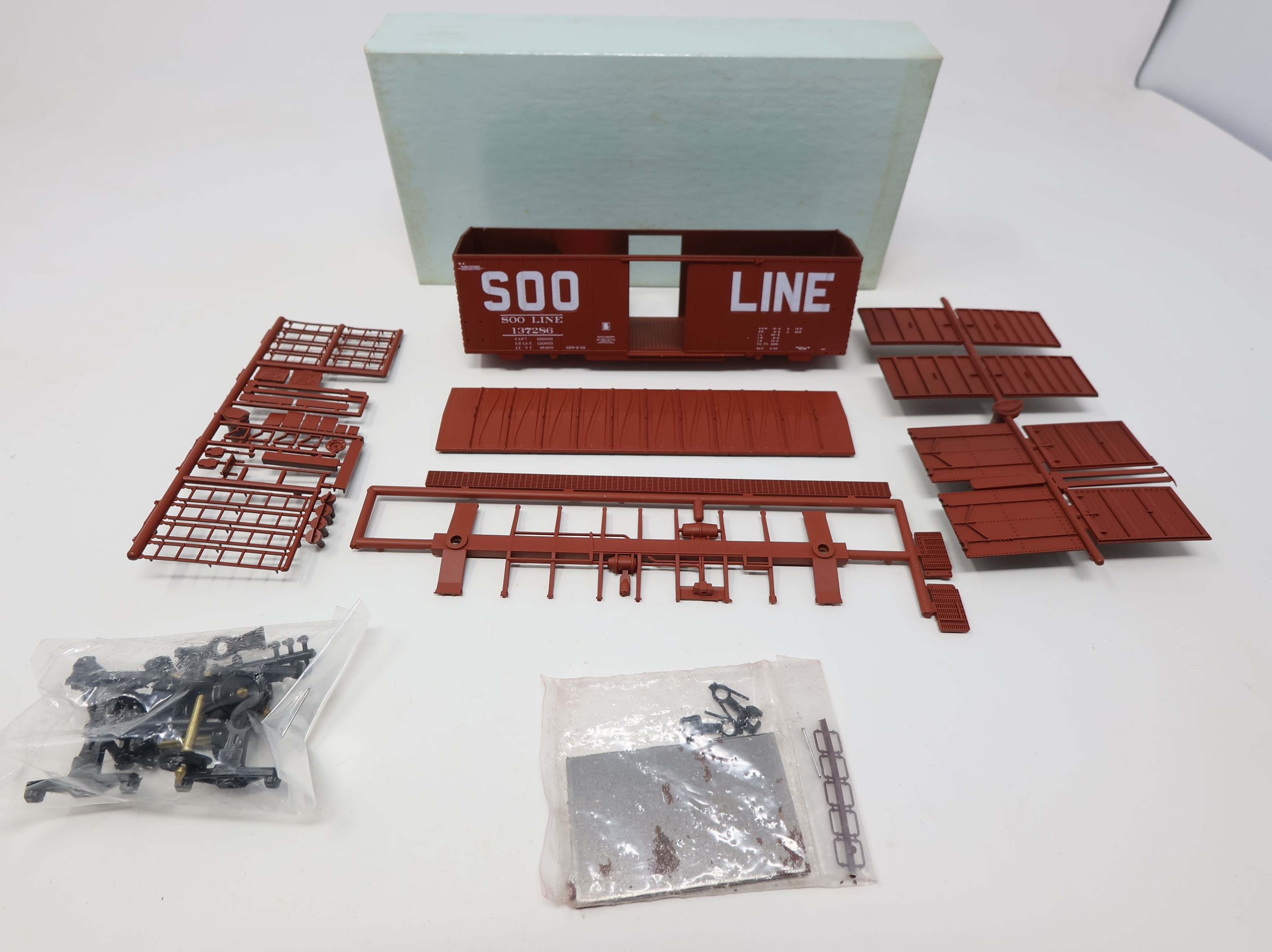 USED Front Range Products HO Scale 40' AAR Box Car SOO Line #137286 SL Historical Society Limited Run 542/1000 KIT