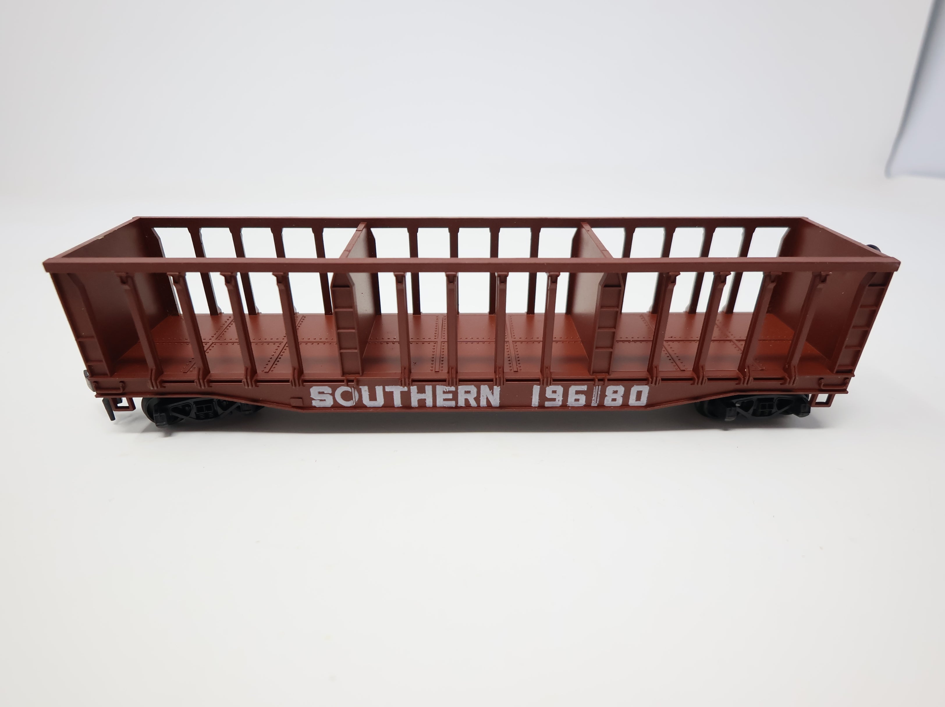 USED AHM HO Scale Pulpwood Rack Car Southern #196180