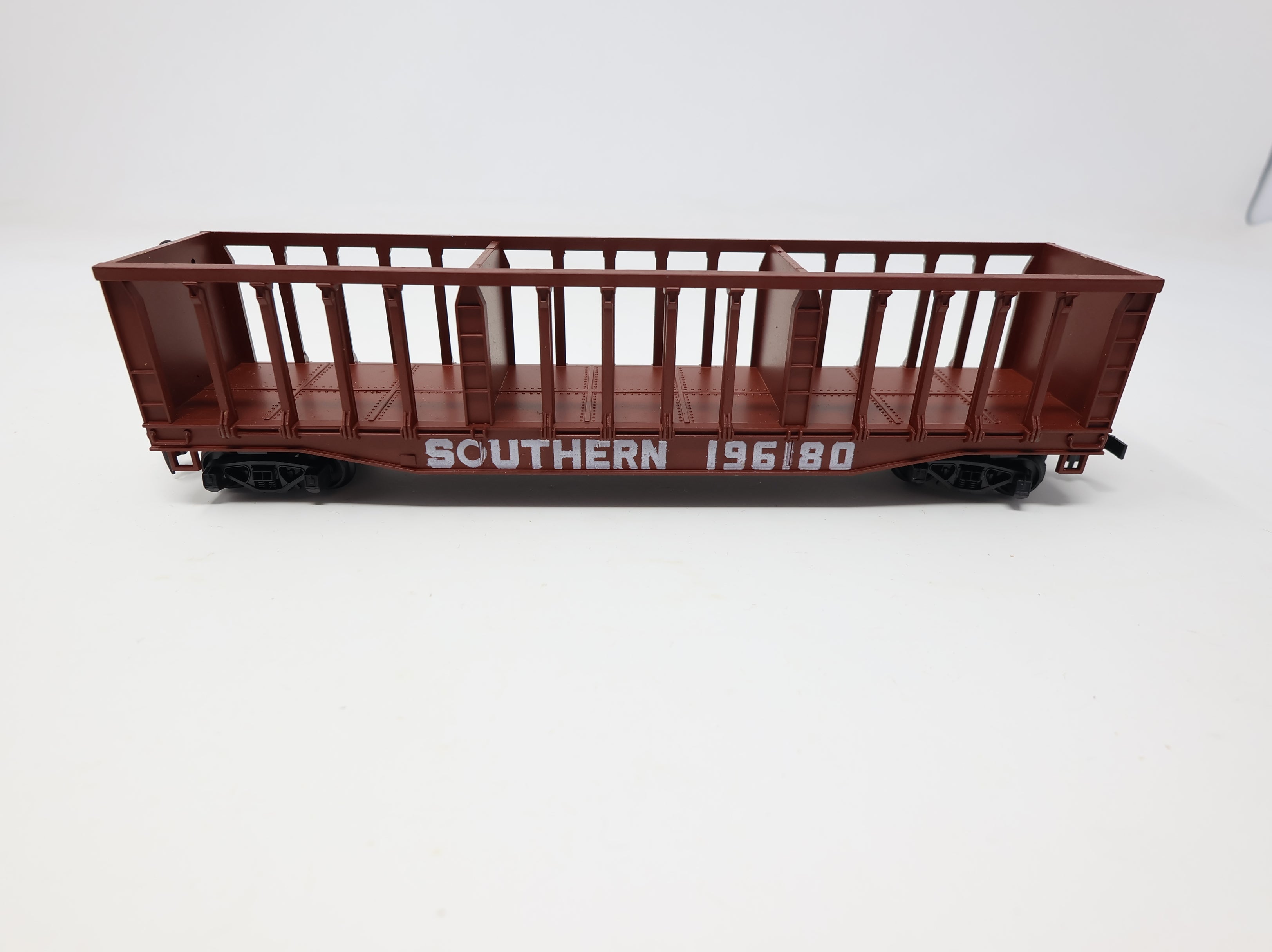 USED AHM HO Scale Pulpwood Rack Car Southern #196180