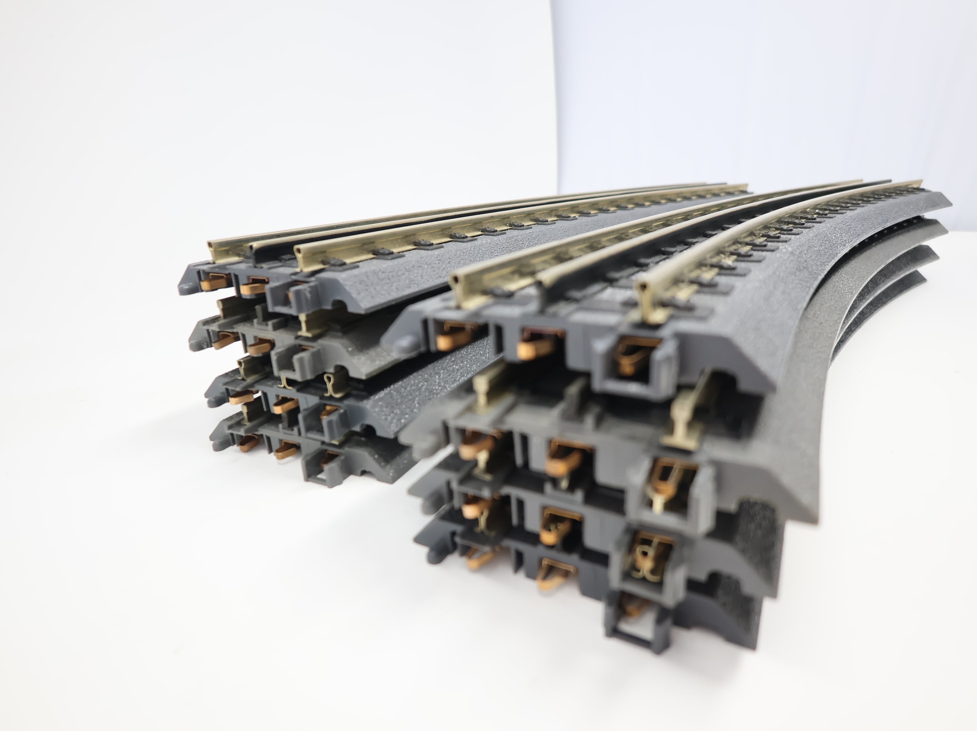 Used Mth Rail King O Realtrax O-82 Curve Track (8 Pcs)