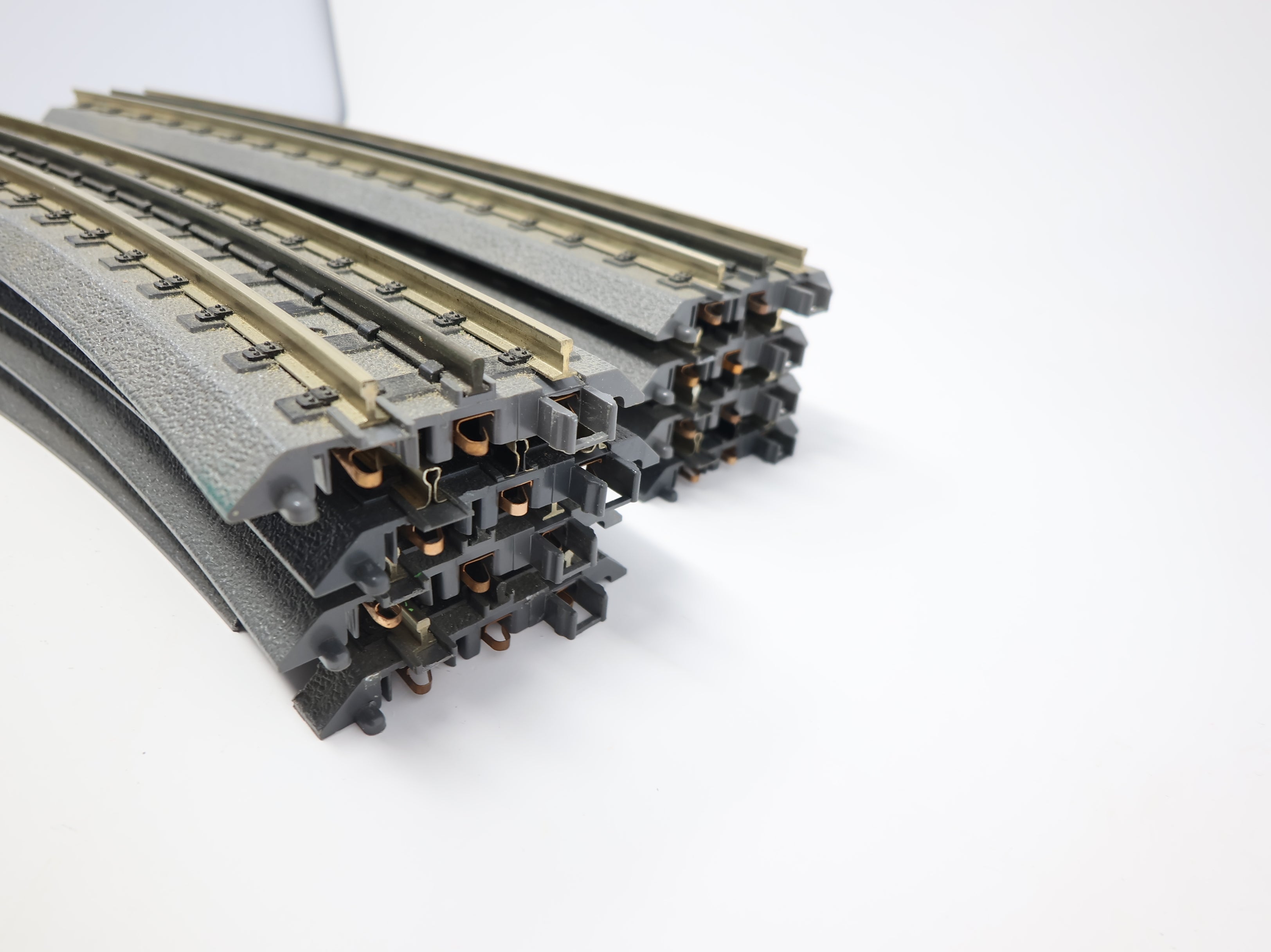 USED MTH Rail King O Realtrax O-72 Curve Track (8 pcs)