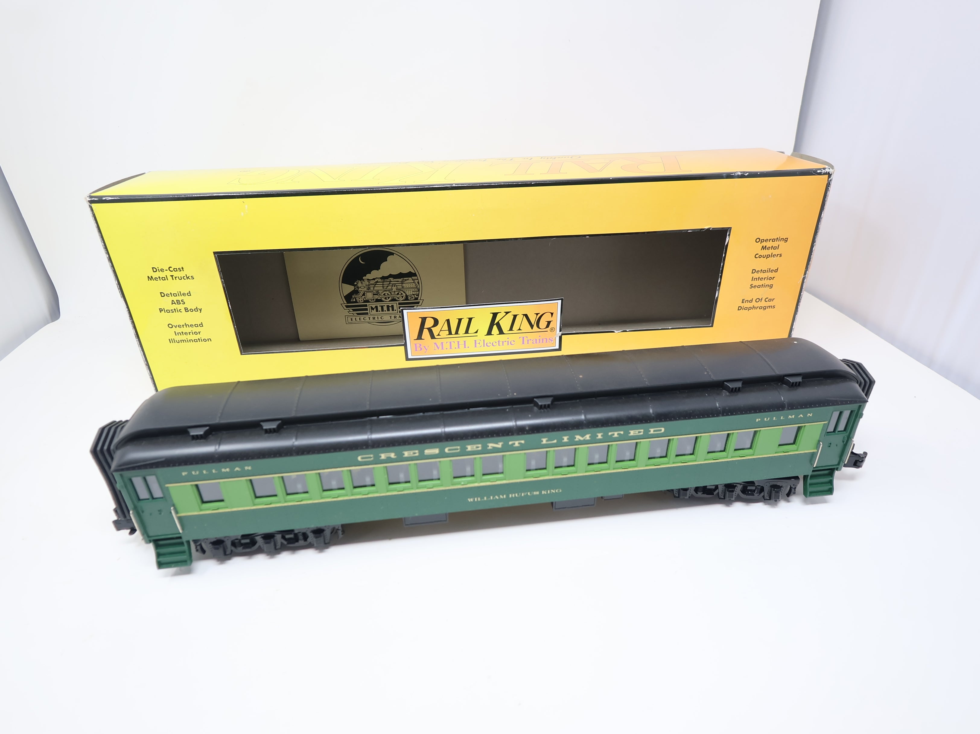 USED MTH Rail King 30-69102 O 60' Madison Coach Southern William Rufus King