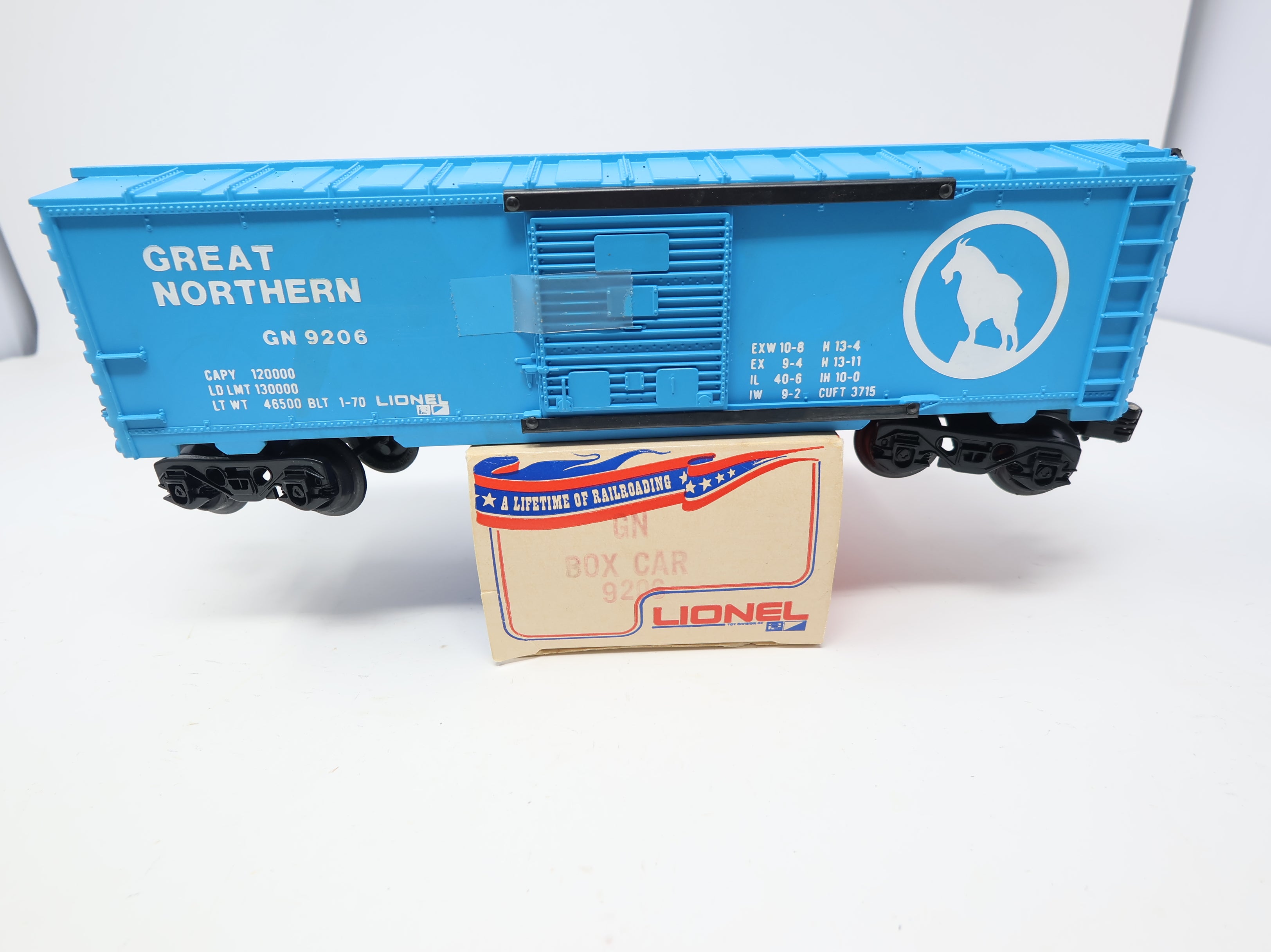 USED Lionel O Boxcar Great Northern GN #9206