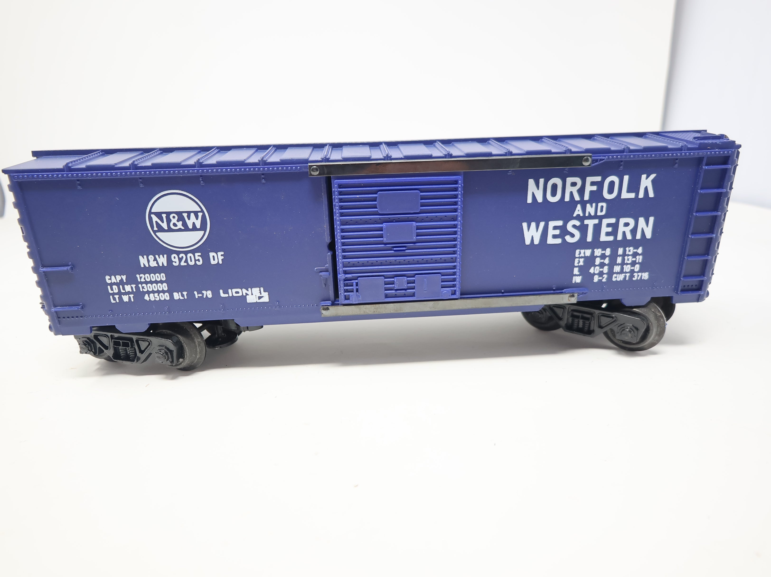 USED Lionel O Boxcar Norfolk & Western N&W #9205