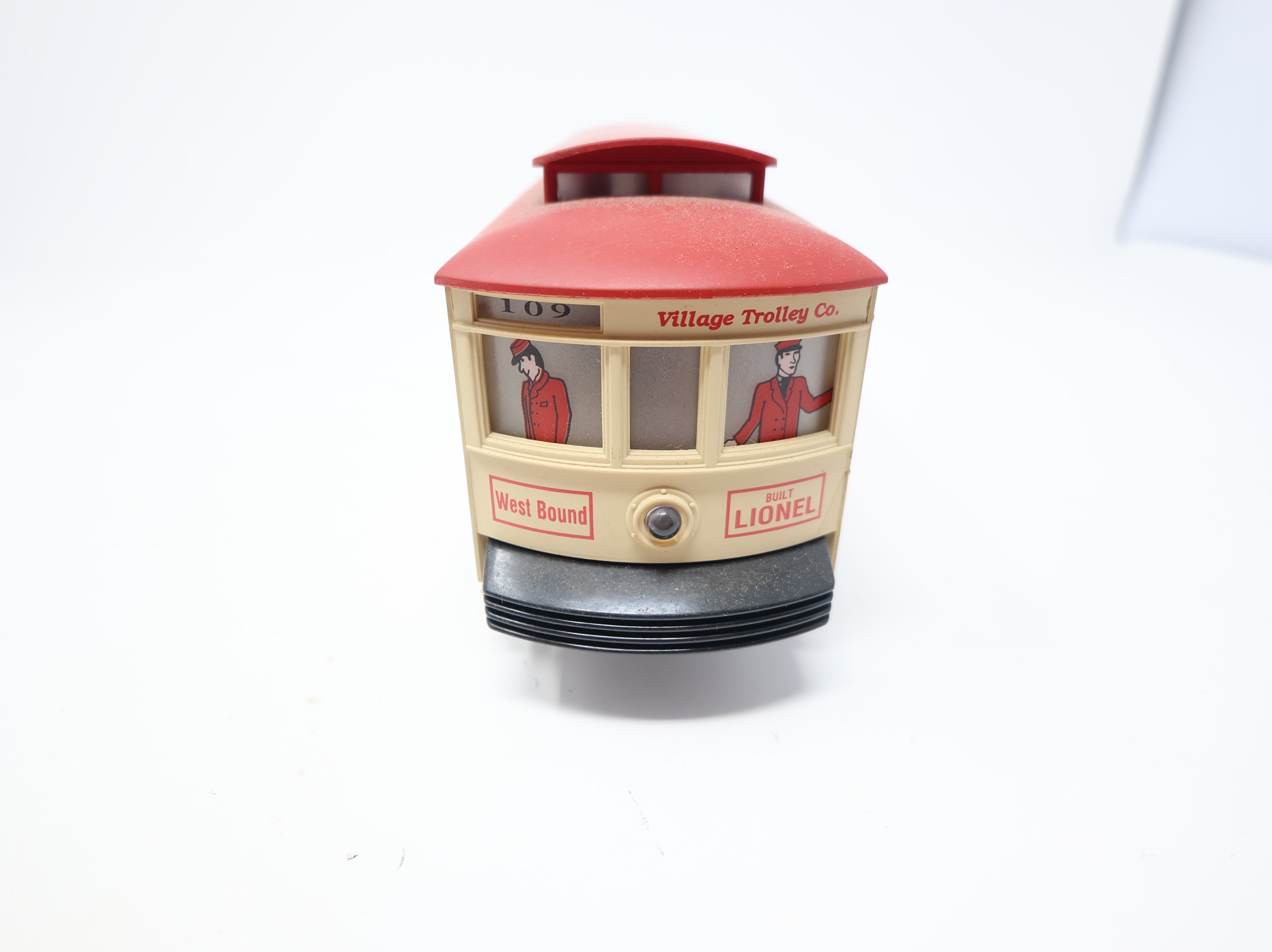 USED Lionel O Electric Trolley Village Trolley Co