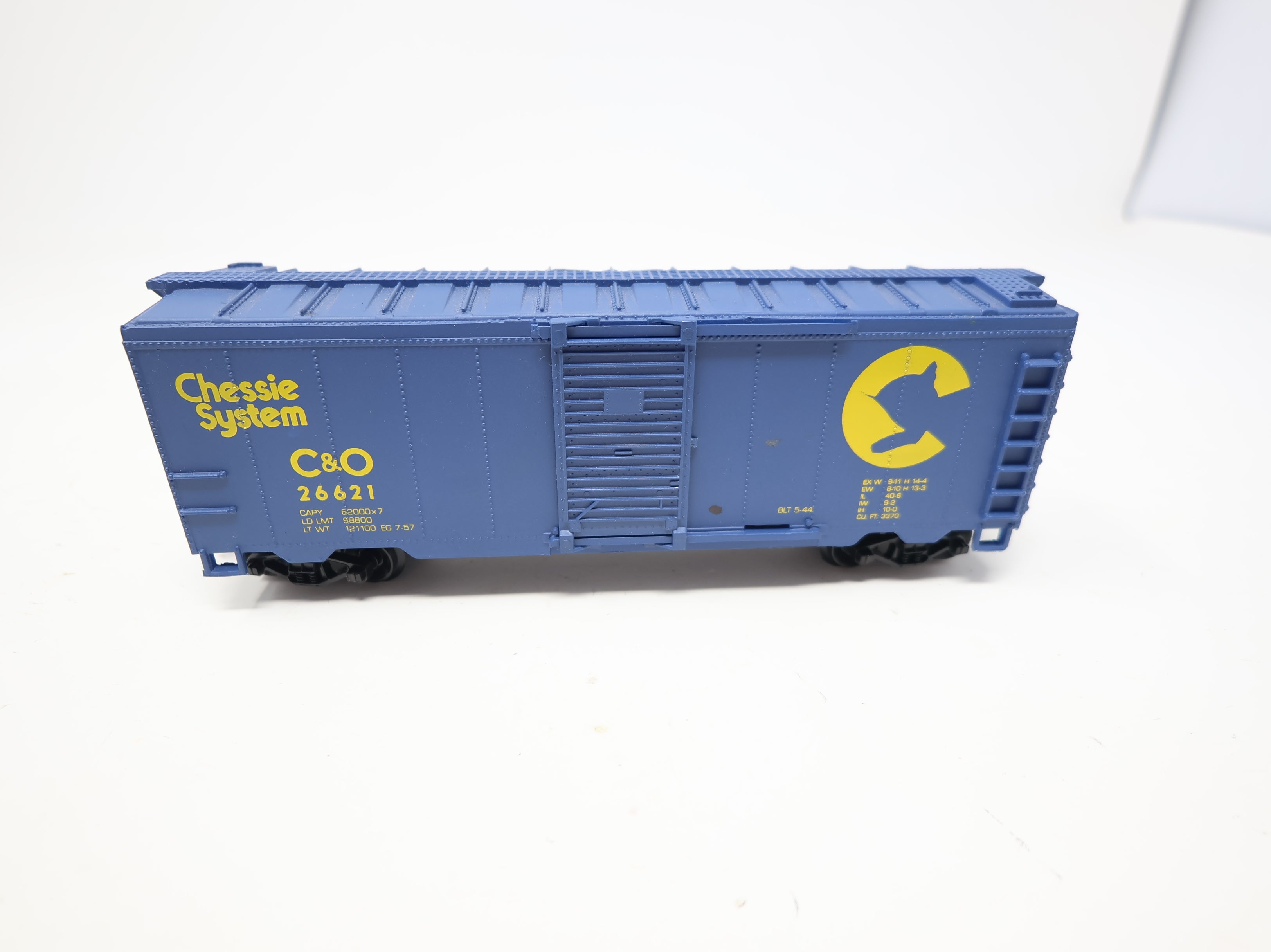 USED Life-Like HO Scale 40' Box Car Chessie System C&O #26621