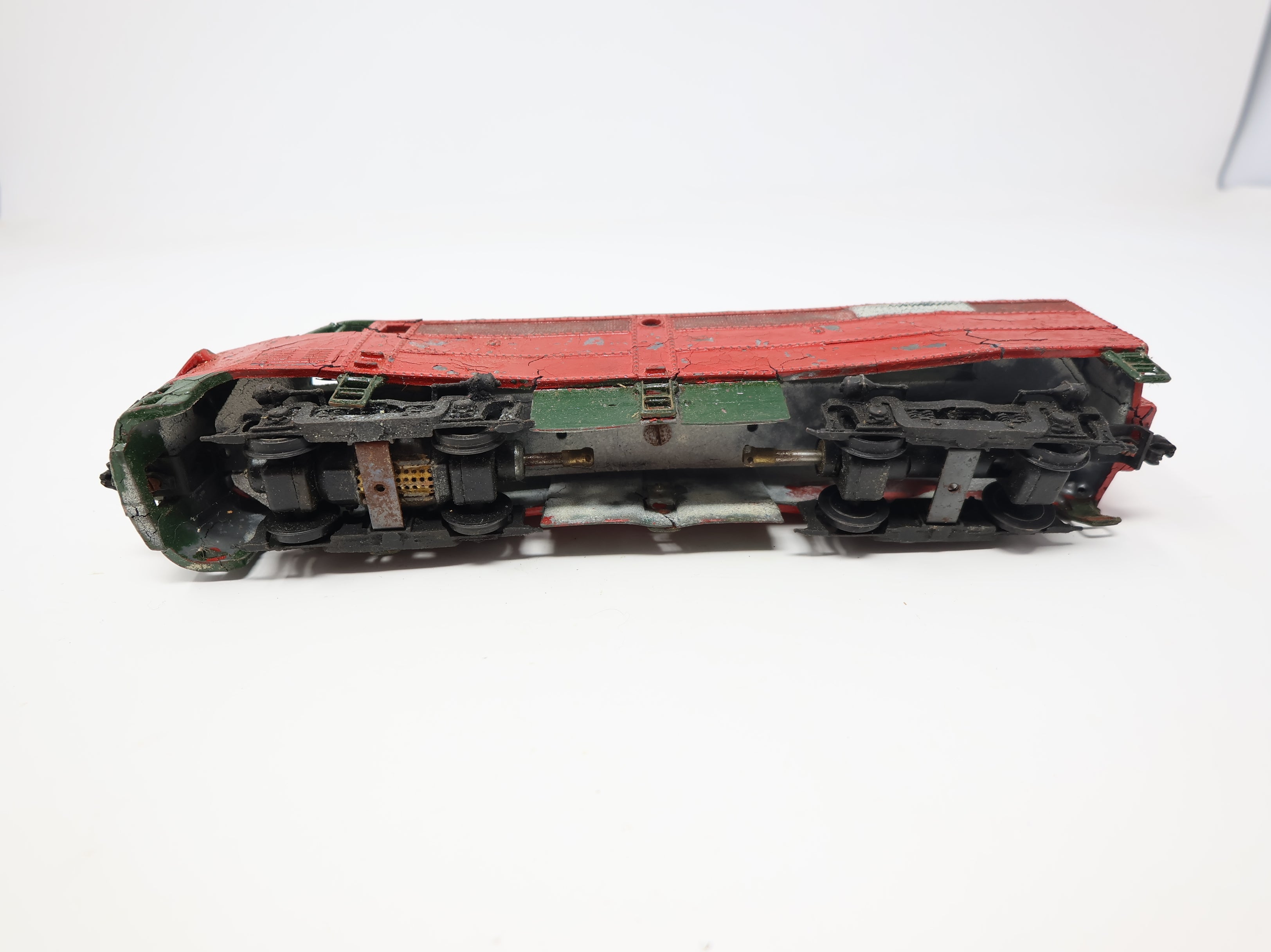 USED HO Scale Vintage A Unit Diesel Locomotive Metal - Rough Parts Only