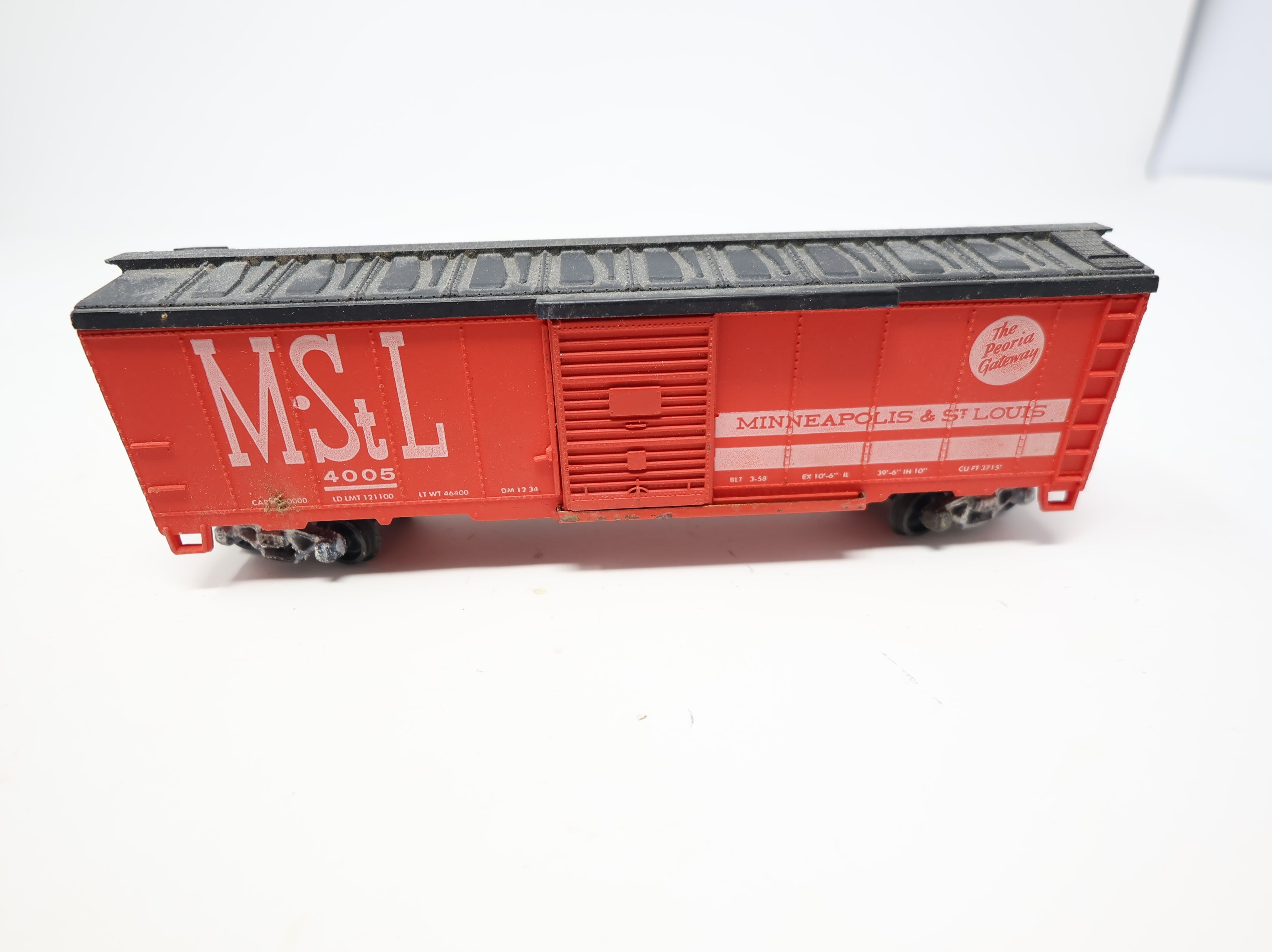 USED REVELL HO Scale 40' Box Car Minneapolis & St Louis MStL #4005