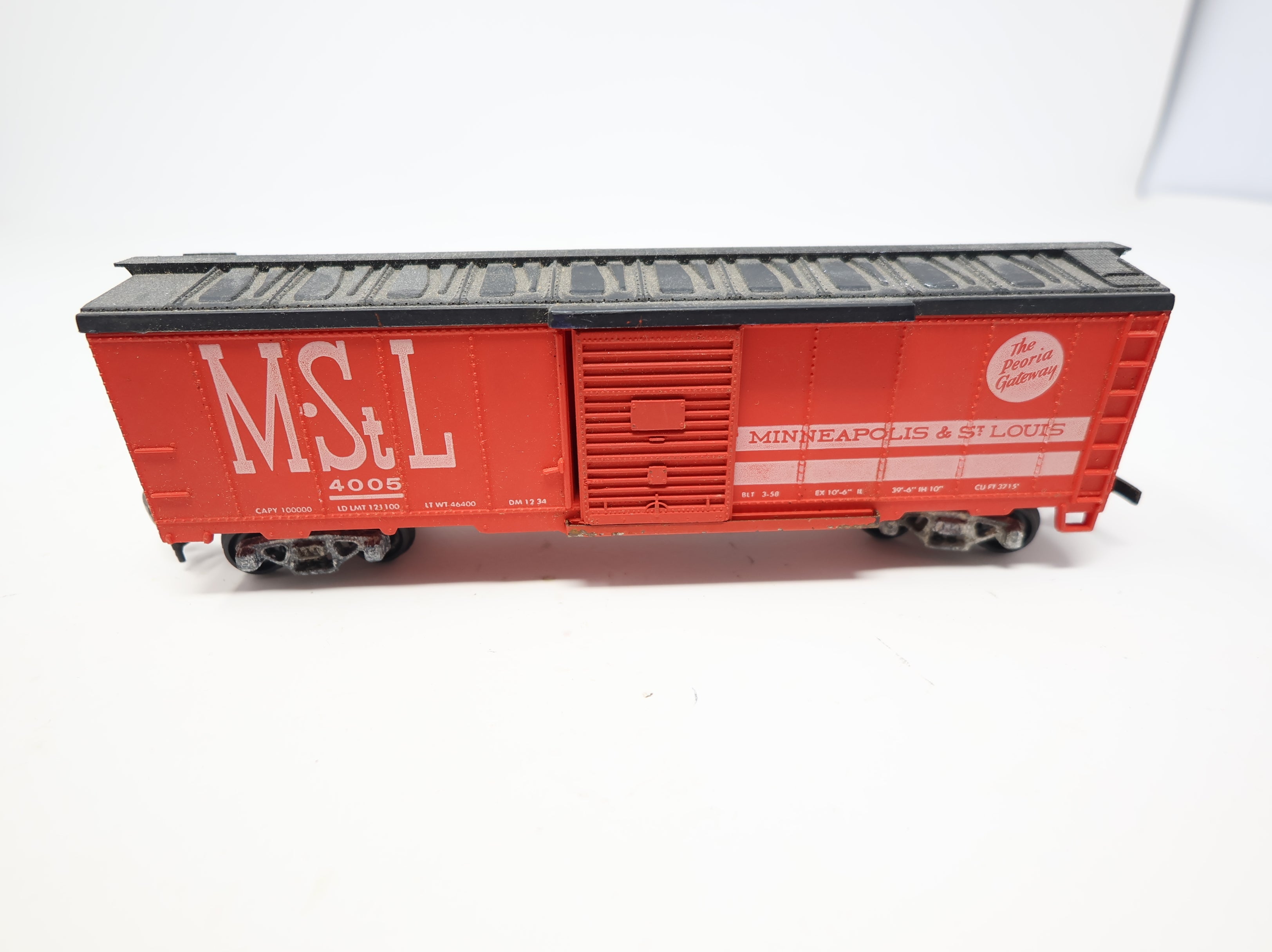 USED REVELL HO Scale 40' Box Car Minneapolis & St Louis MStL #4005