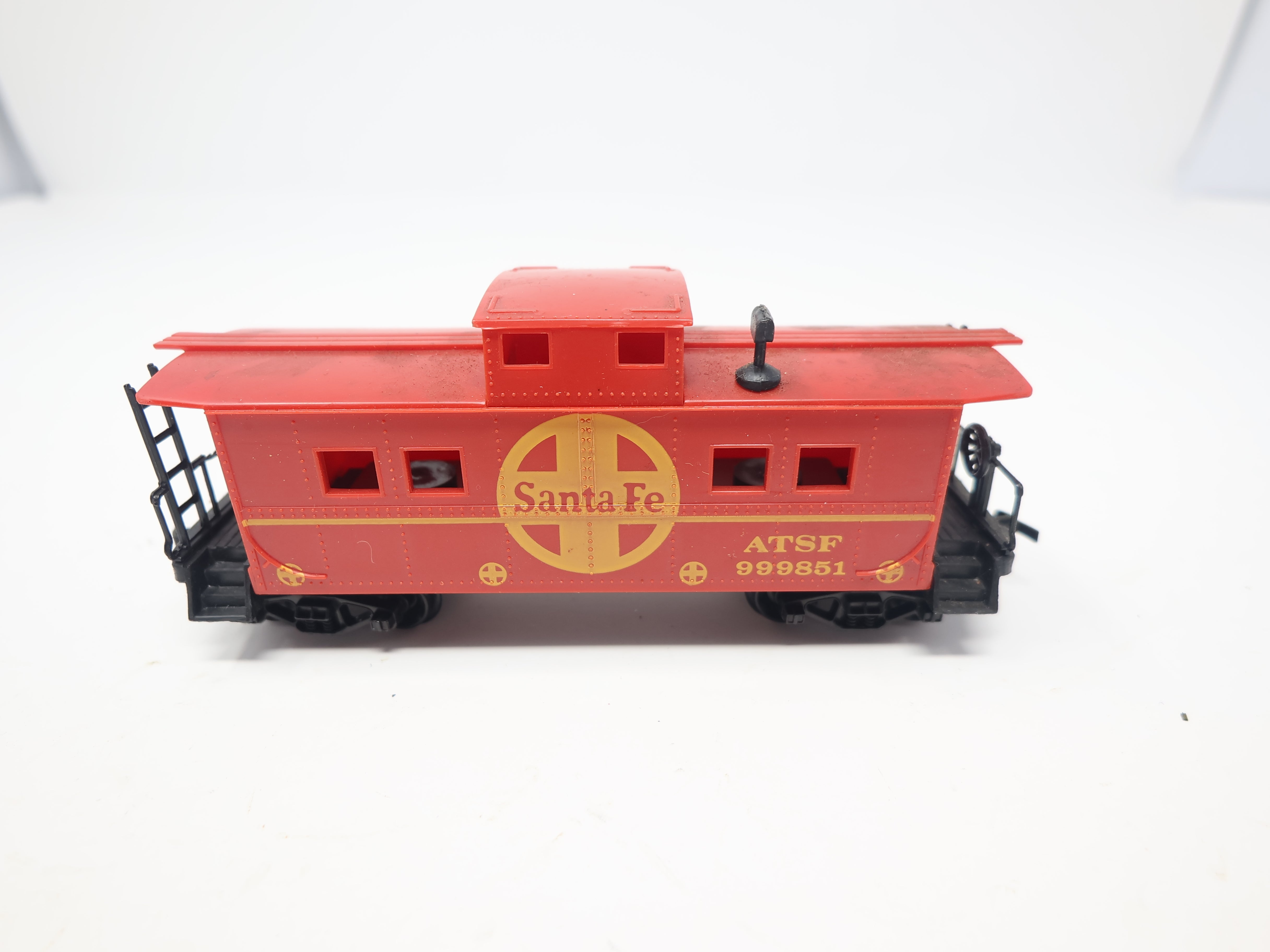 USED Life-Like HO Scale, Caboose, Santa Fe ATSF #999851