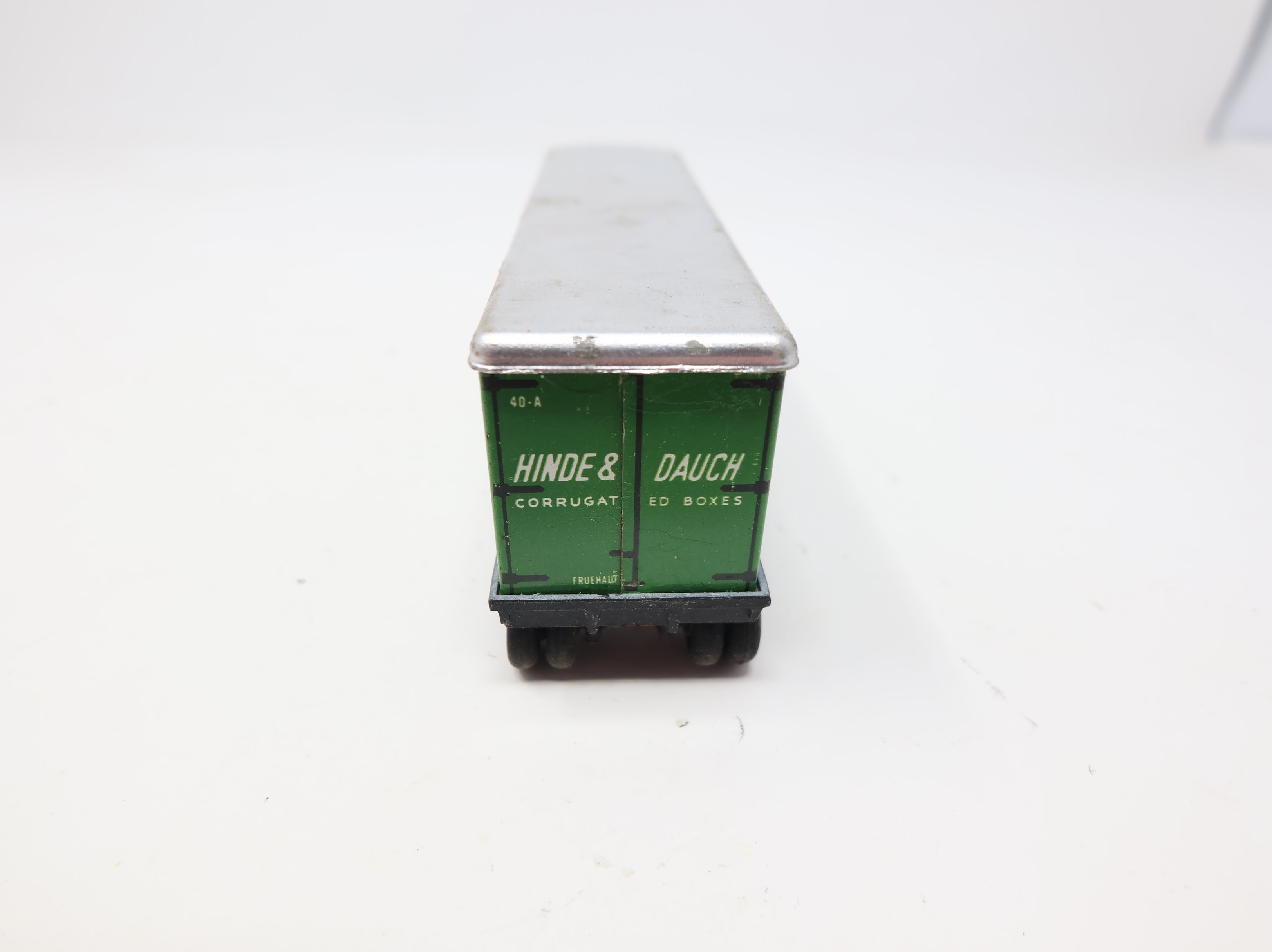 USED PENN LINE HO Scale Vintage Van Trailer Hinde & Dauch Metal