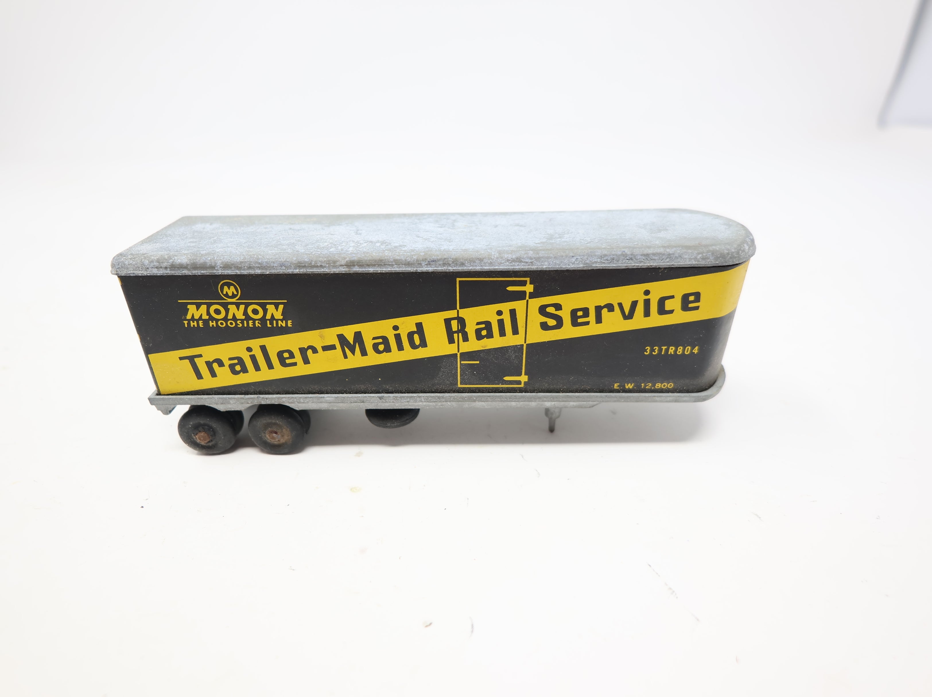 USED PENN LINE HO Scale Vintage Van Trailer Monon Metal