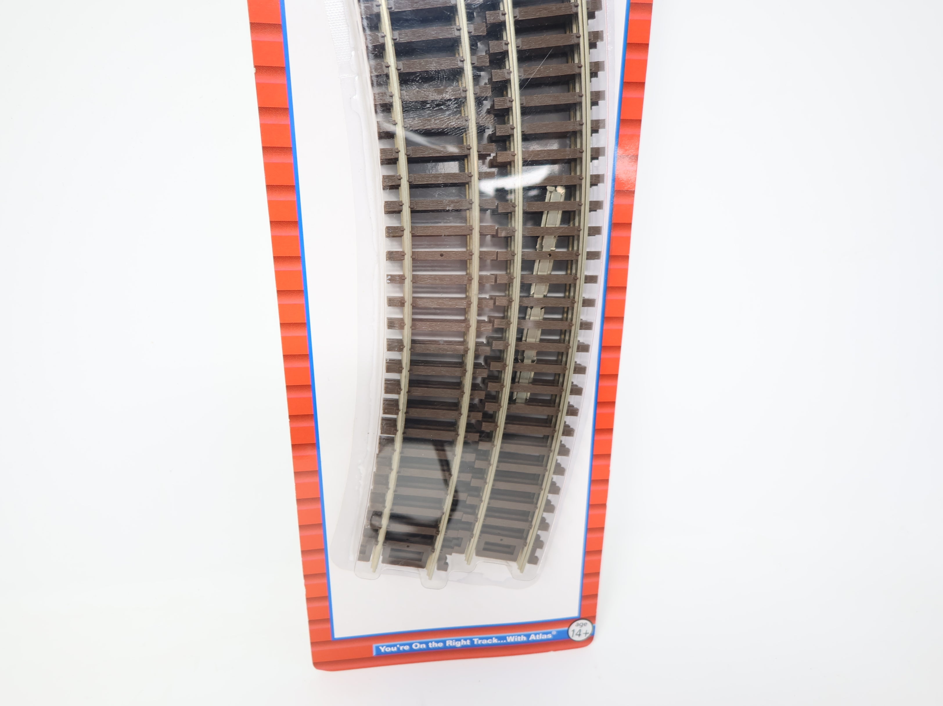 Atlas 530 HO Scale Code 83 Nickel Silver 15" Radius Track (6 pcs)