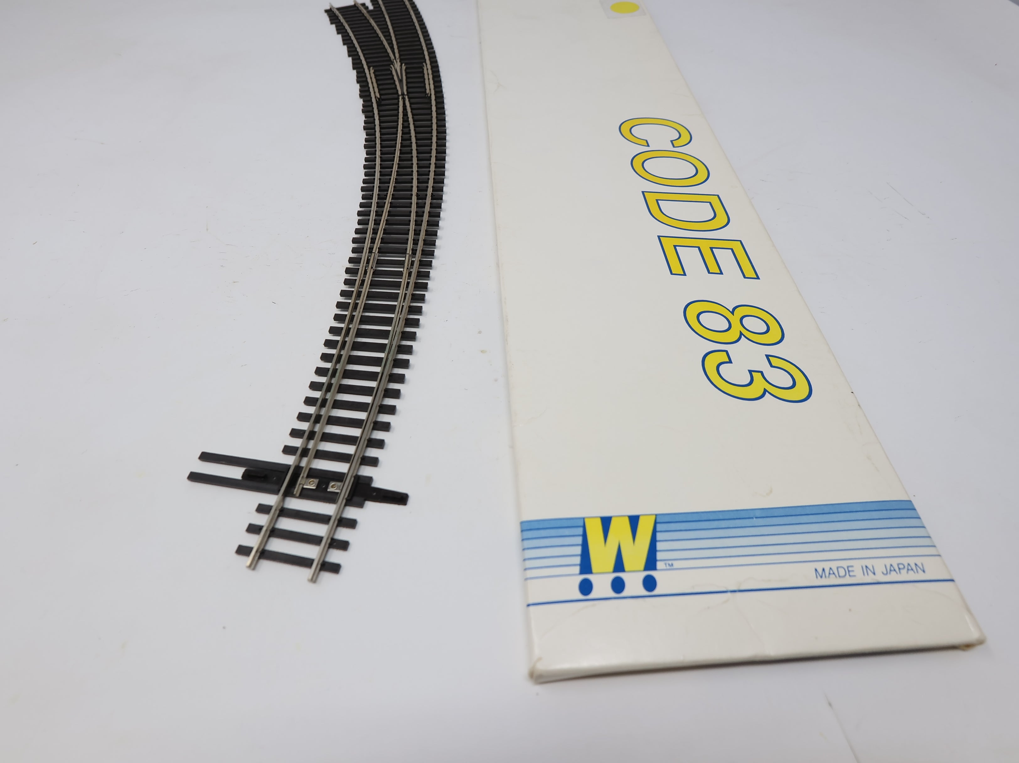 USED Walthers 948-8888 HO Scale Code 83 Left Hand Curved Turnout #7.5 Track