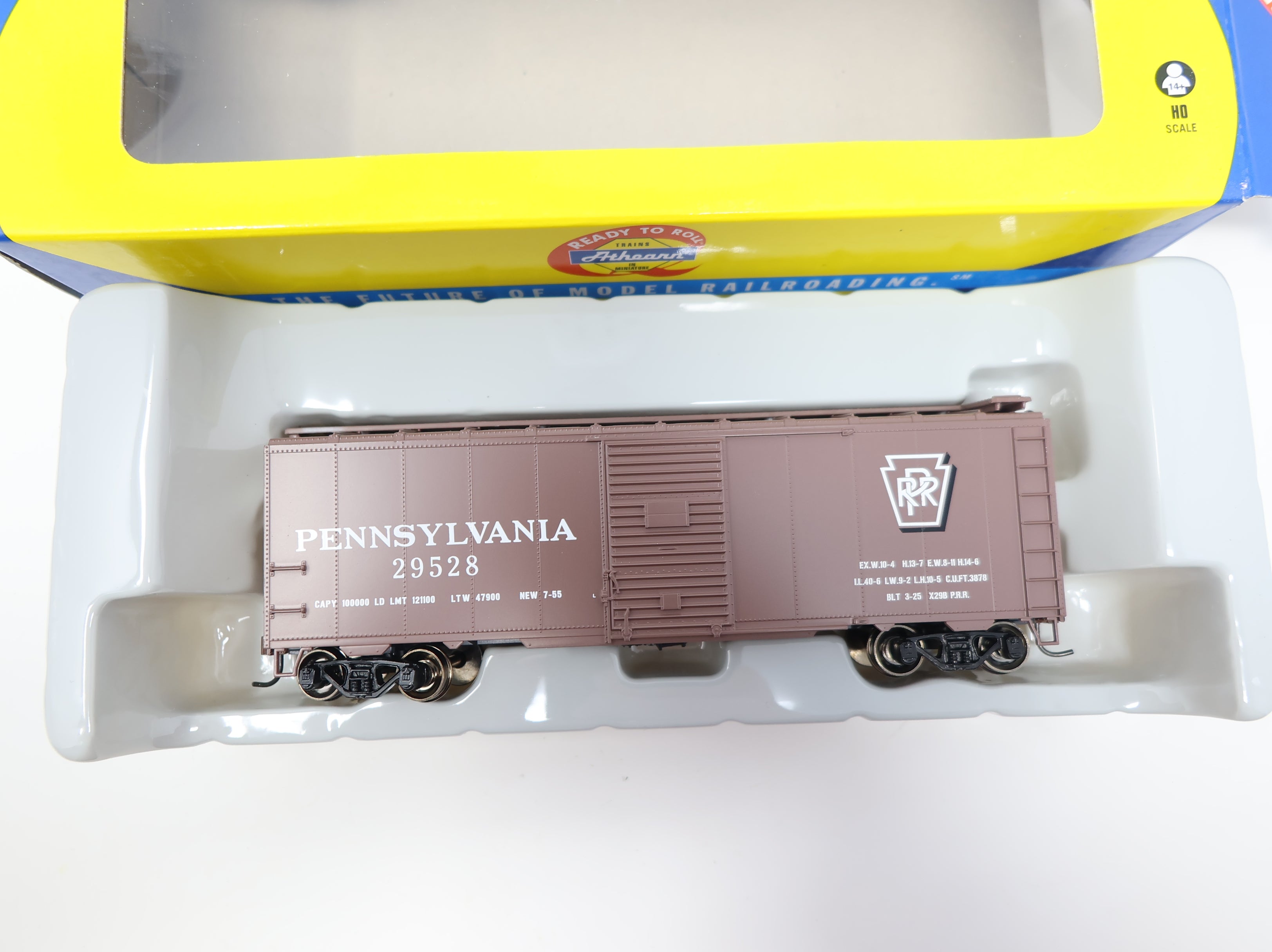 Athearn 70066 HO Scale 40' Youngstown Steel Box Car Pennsylvania #29528