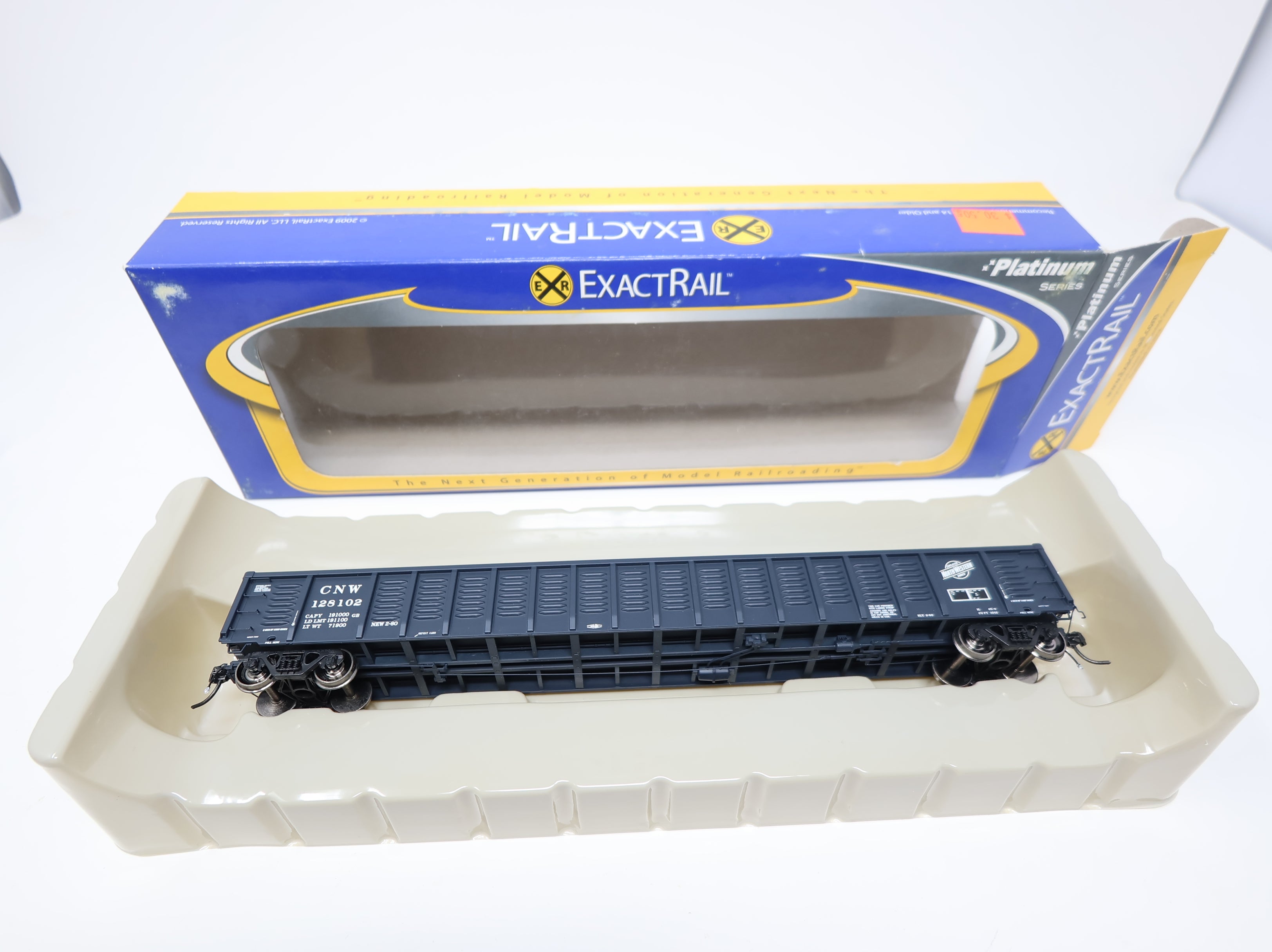 EXACTRAIL EP-80802-6 HO Scale Greenville 65' Gondola Chicago & North Western CNW #128102