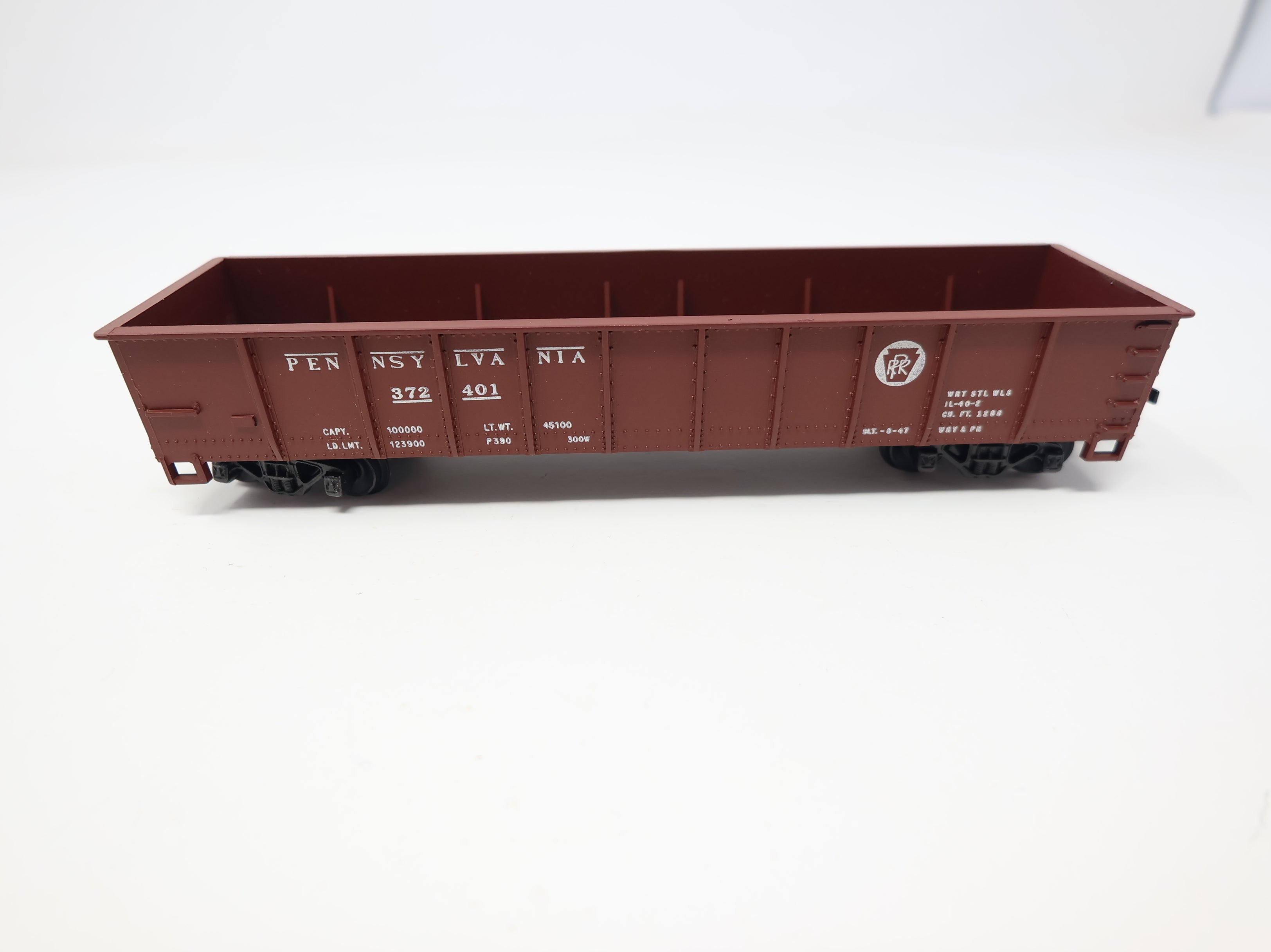 USED Mantua HO Scale 40' Gondola Pennsylvania #372401