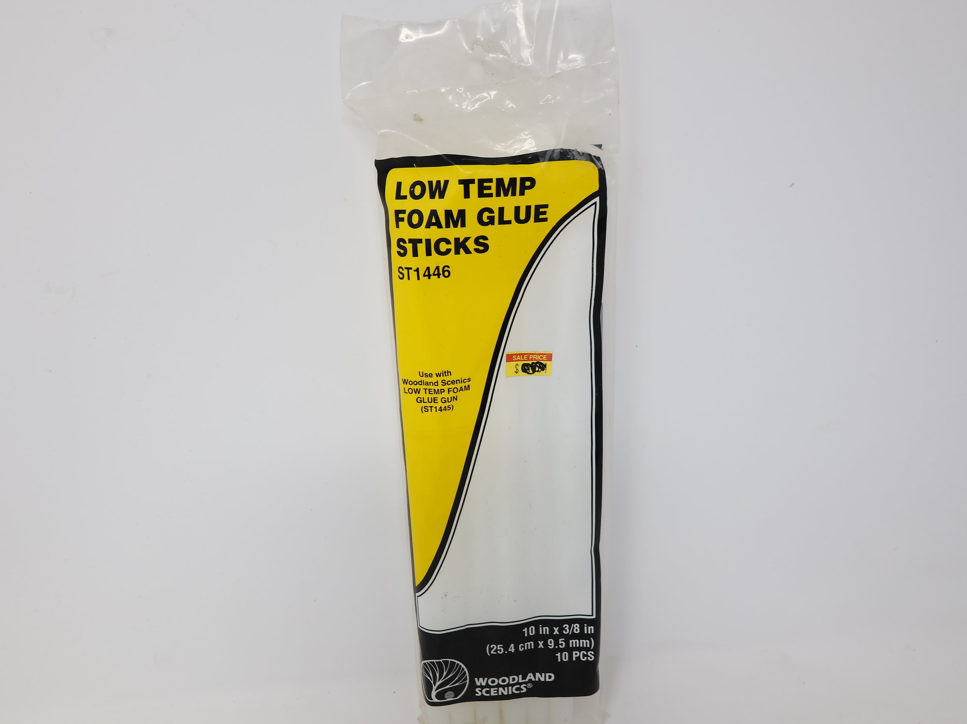 USED Woodland Scenics ST1446 Low Temp Glue Sticks (opened pack) (9 pcs)