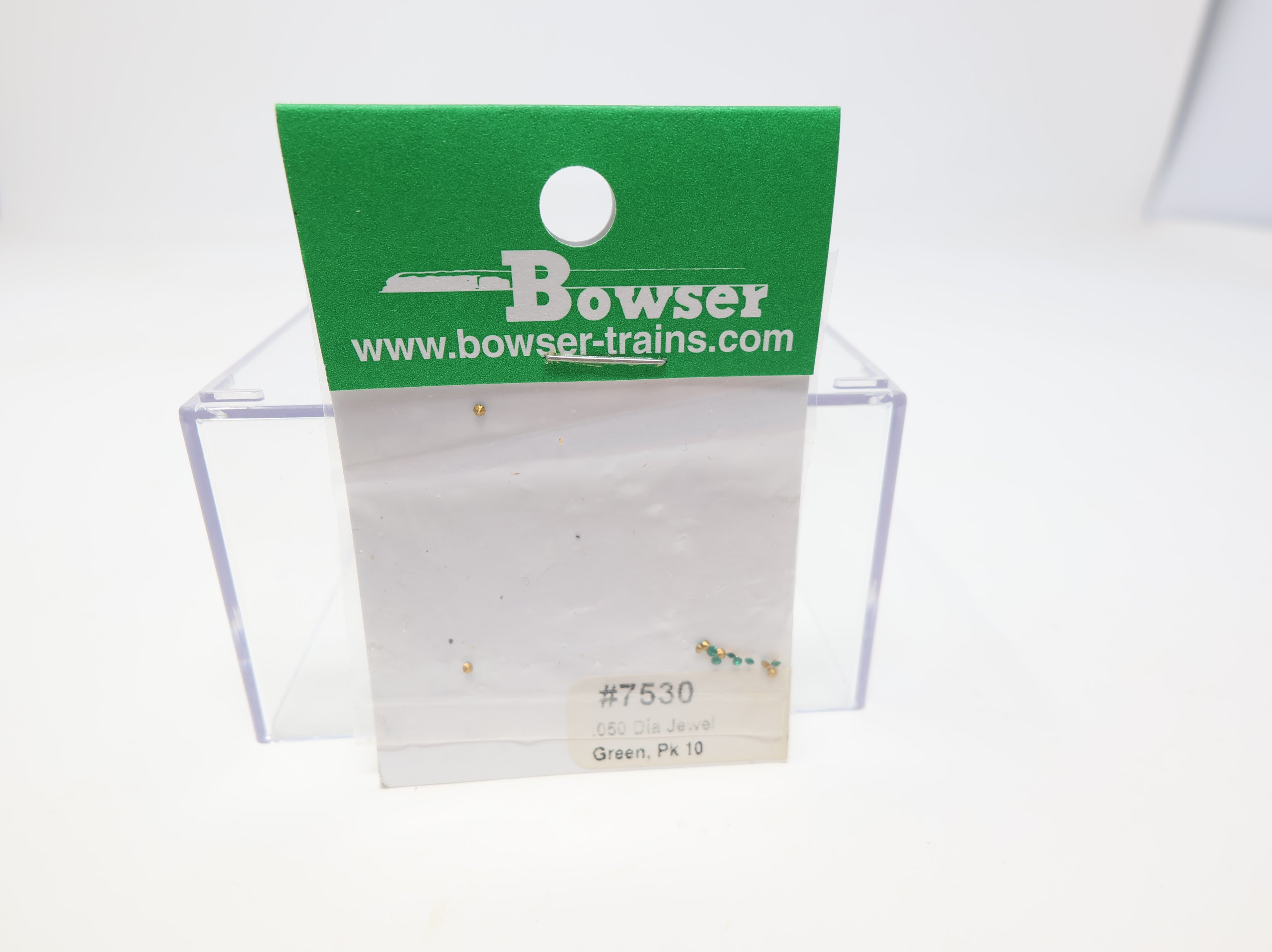 Bowser 7530 HO Scale Green .050 Dia Jewel