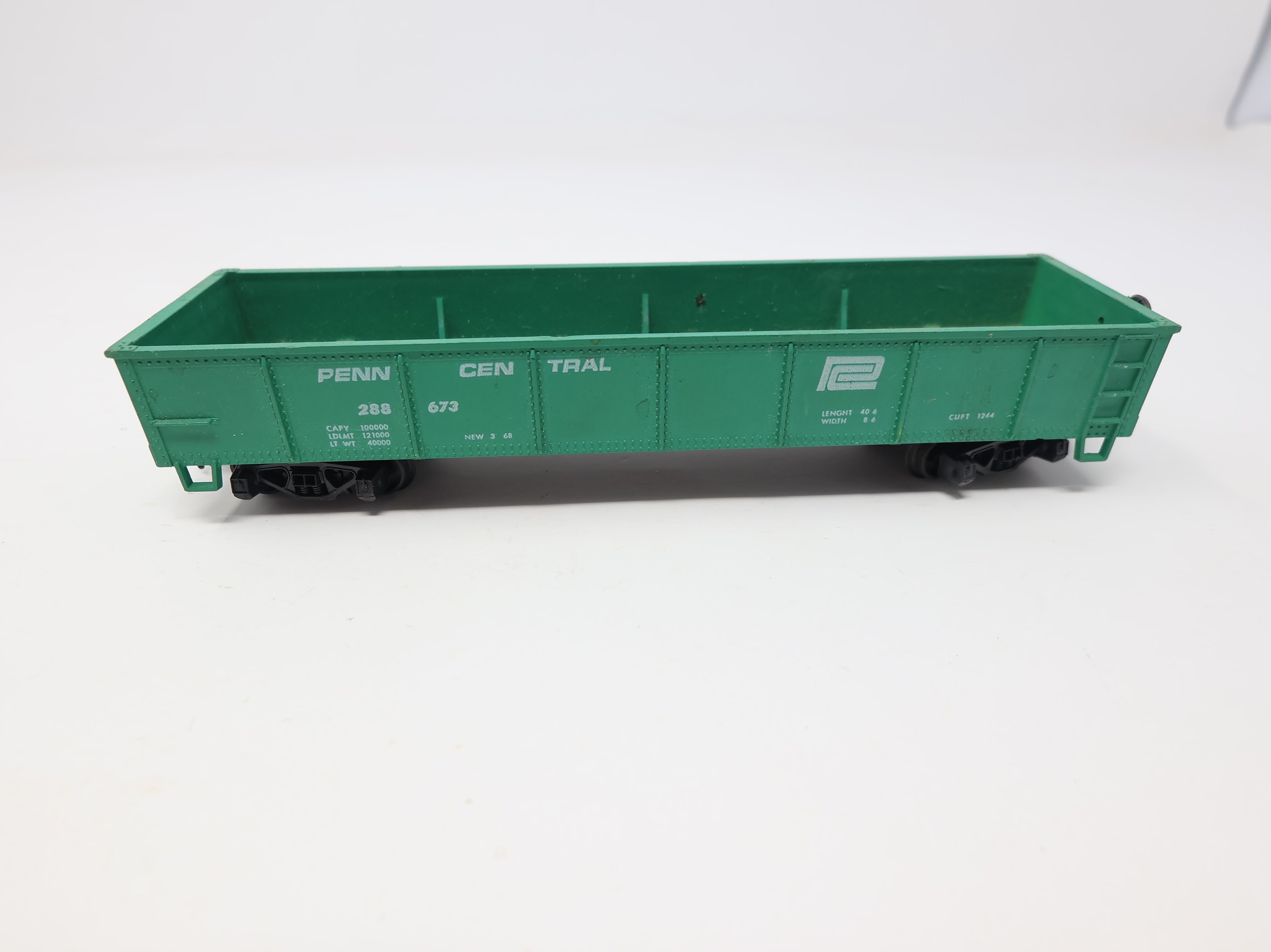 USED ROCO HO Scale 40' Gondola Penn Central #288673