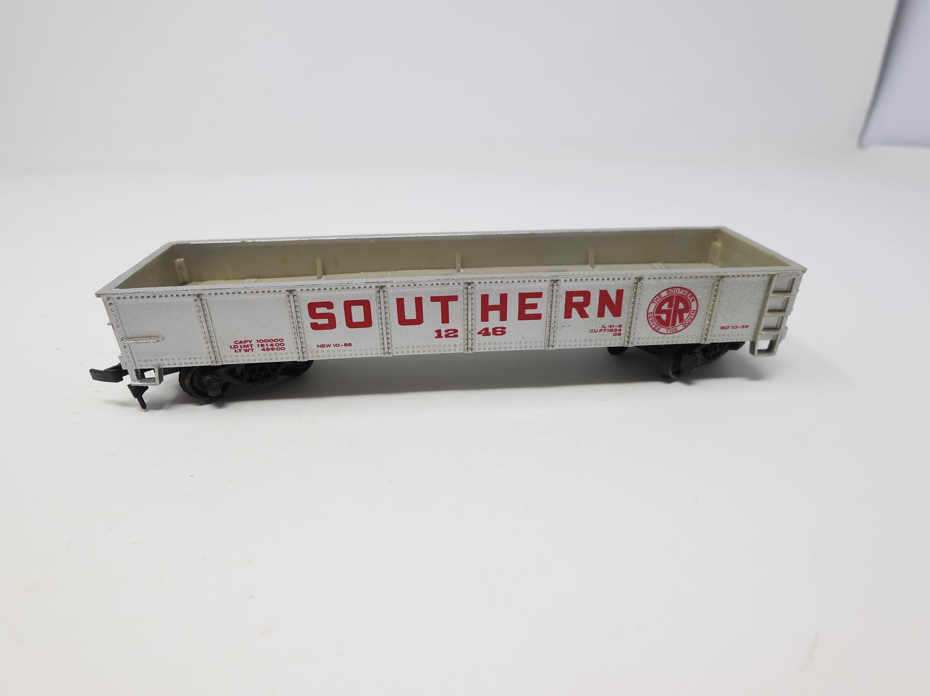 USED Bachmann HO Scale 40' Gondola Southern #1246