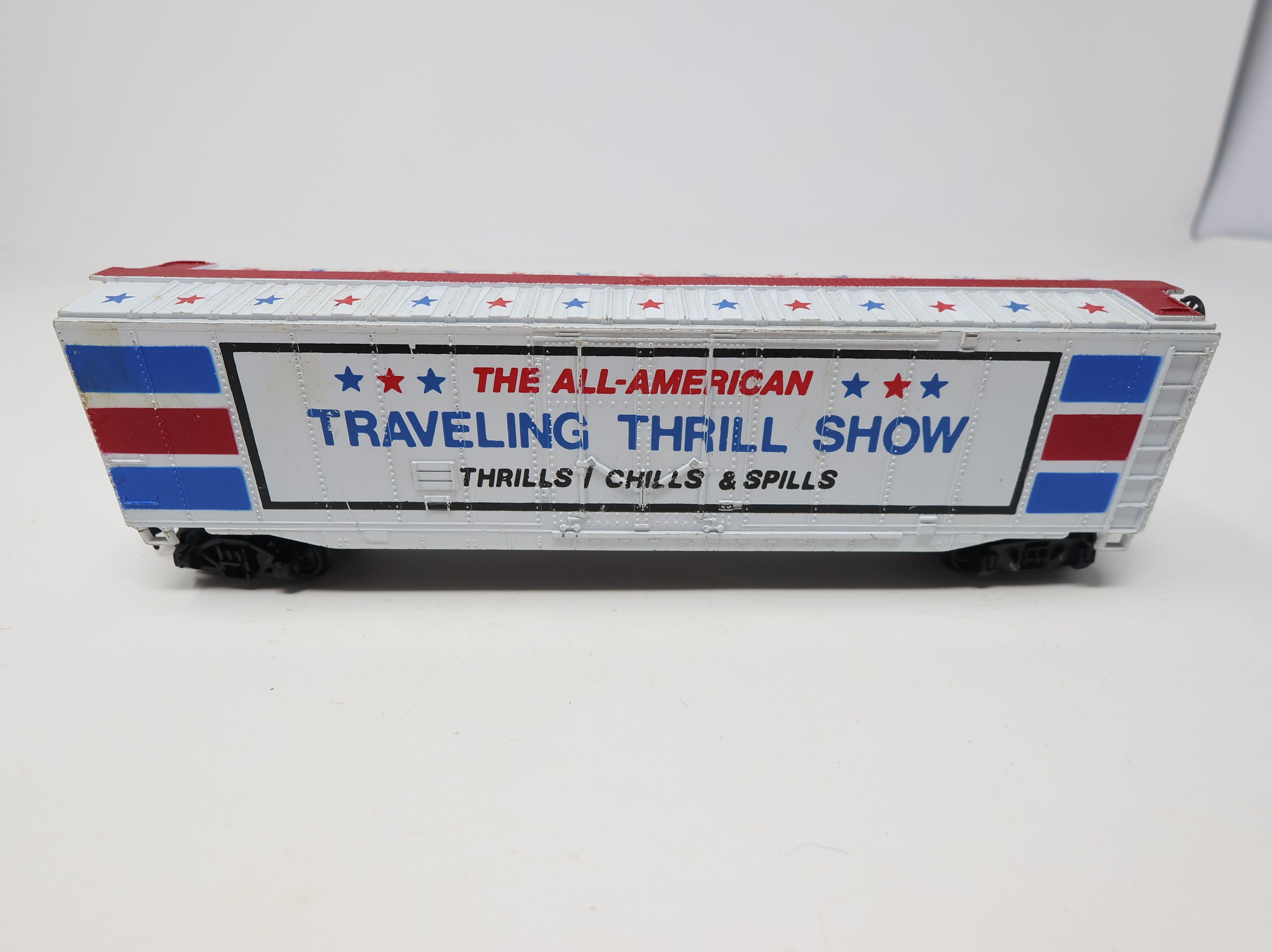 USED Bachmann HO Scale 50' Steel Circus Box Car