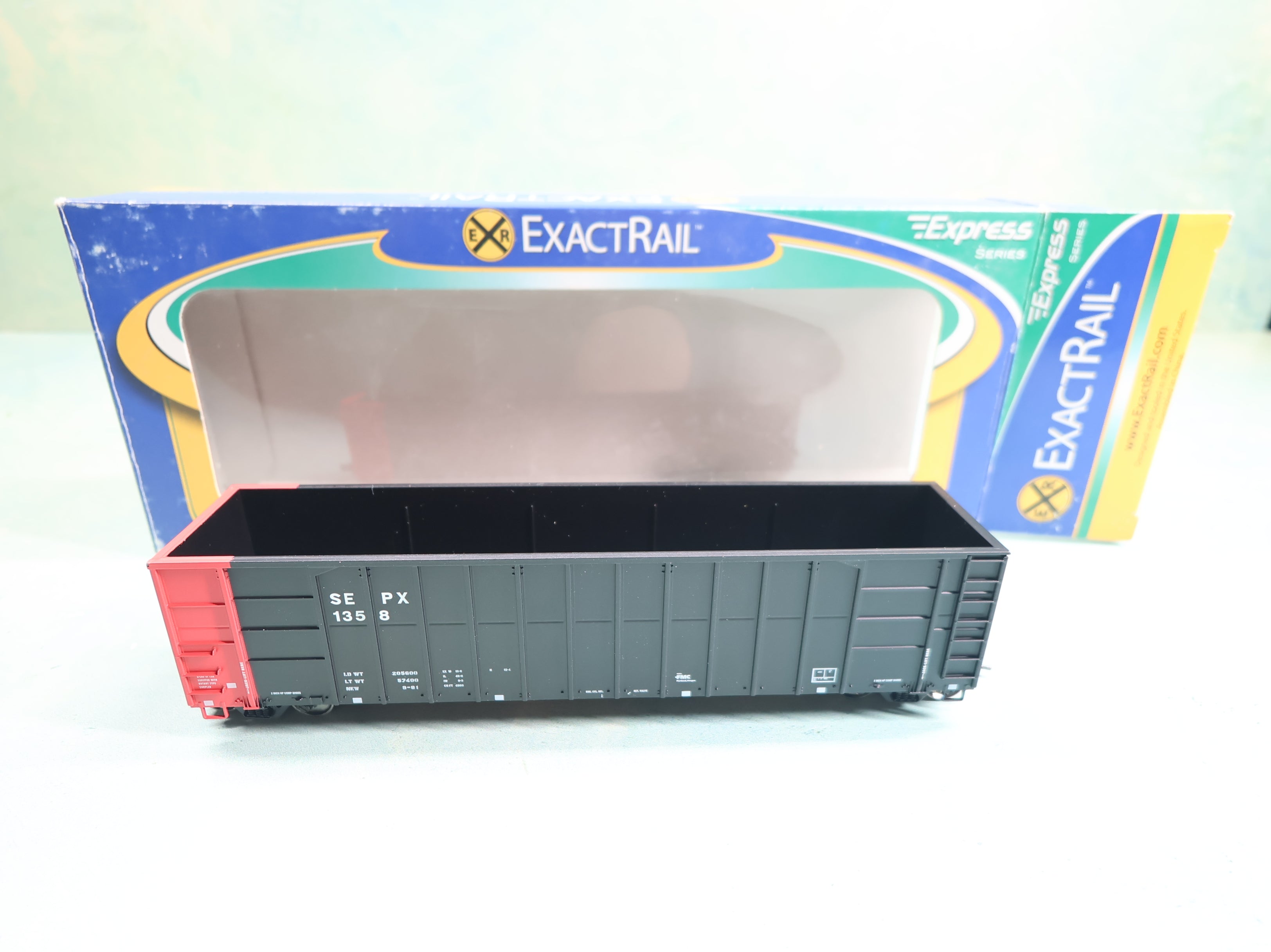 EXACTRAIL EX14039 HO Scale FMC 4000 High Side Gondola Southwestern Electric Power SEPX #1358