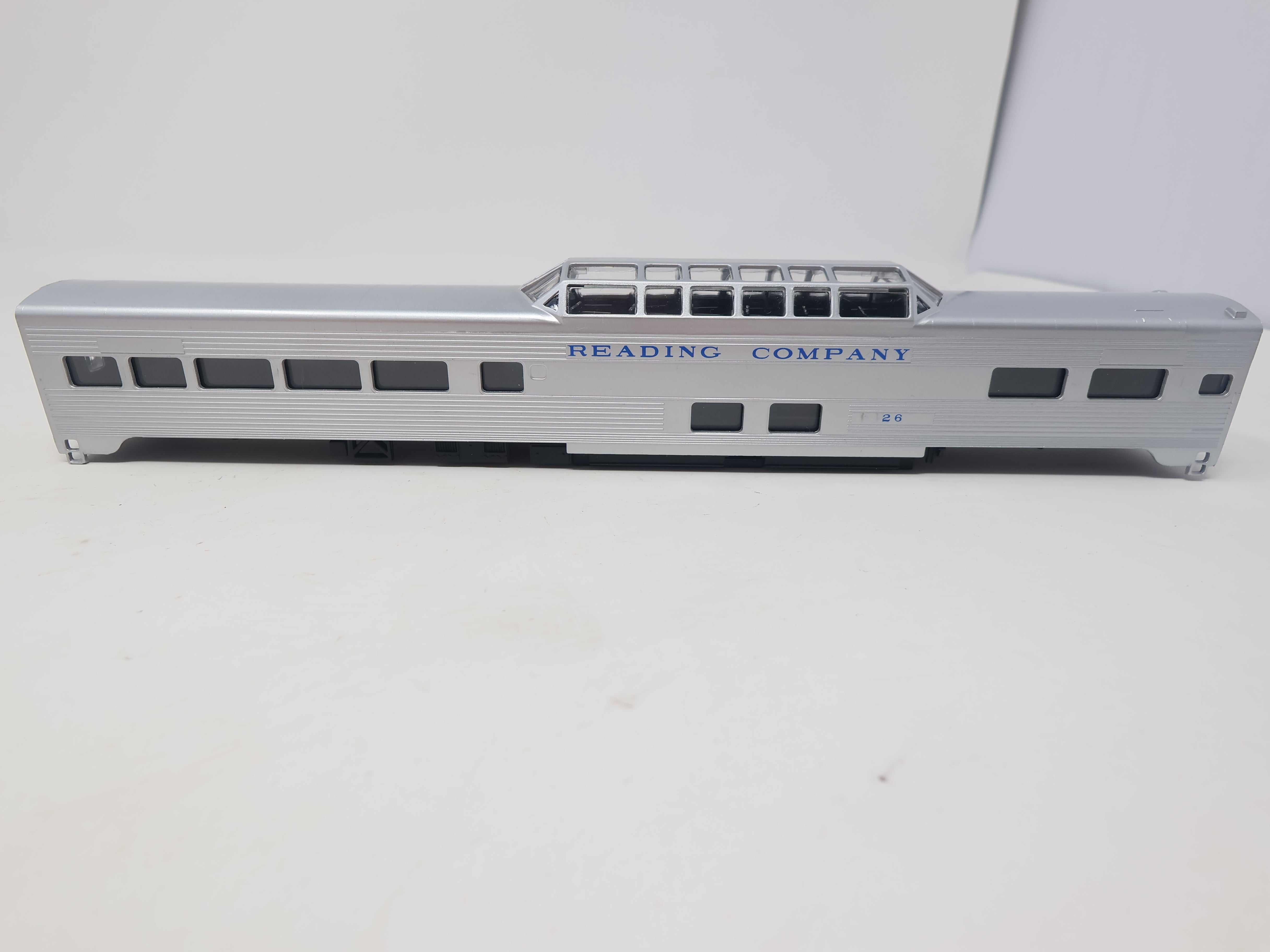 USED IHC HO Scale, Passenger Car Vista Dome, Reading Company #26