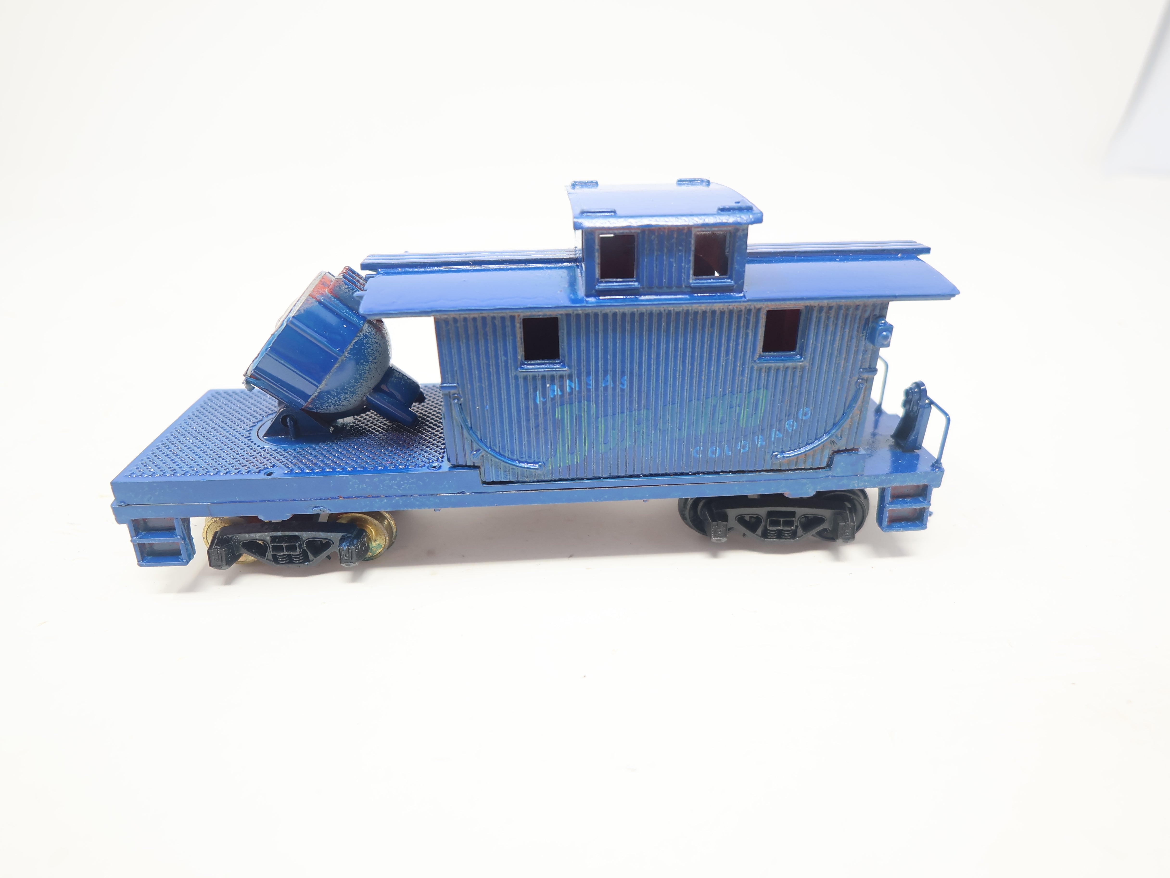 USED Tyco HO Scale, Custom Painted Maintenance Flood Light