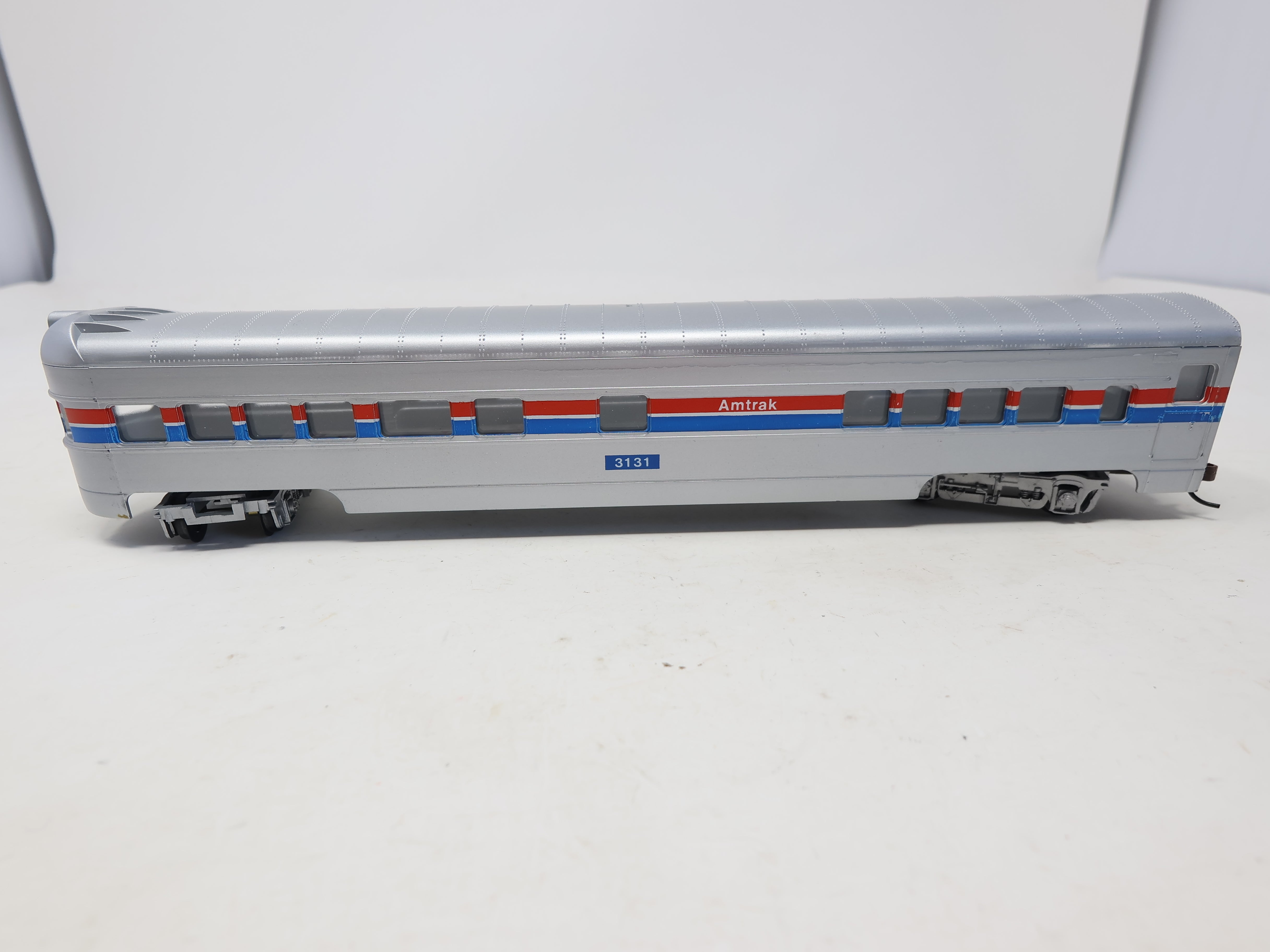 USED Con-Cor HO Scale, Observation Passenger Car, Amtrak #3131