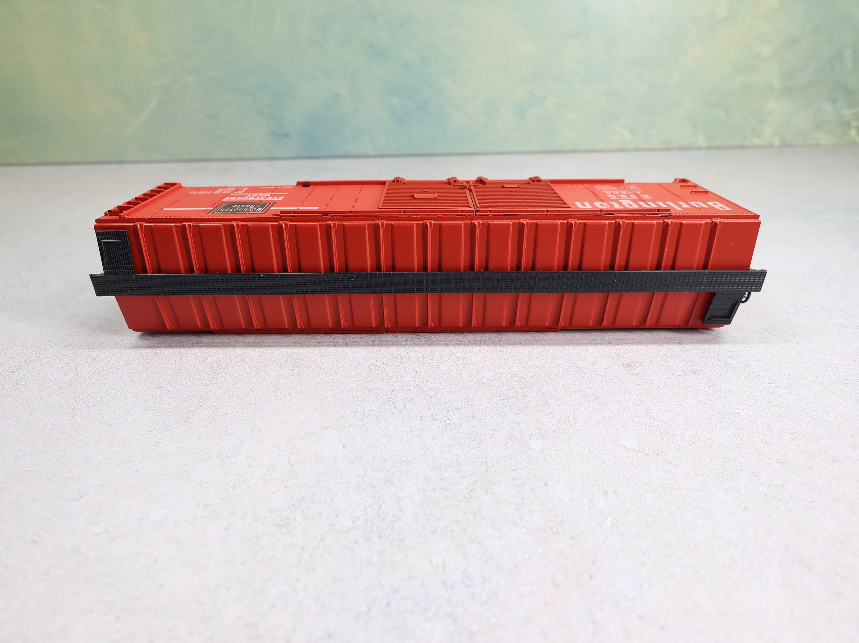 USED Athearn HO Scale 50' Steel DD Box Car Burlington CB&Q #43500