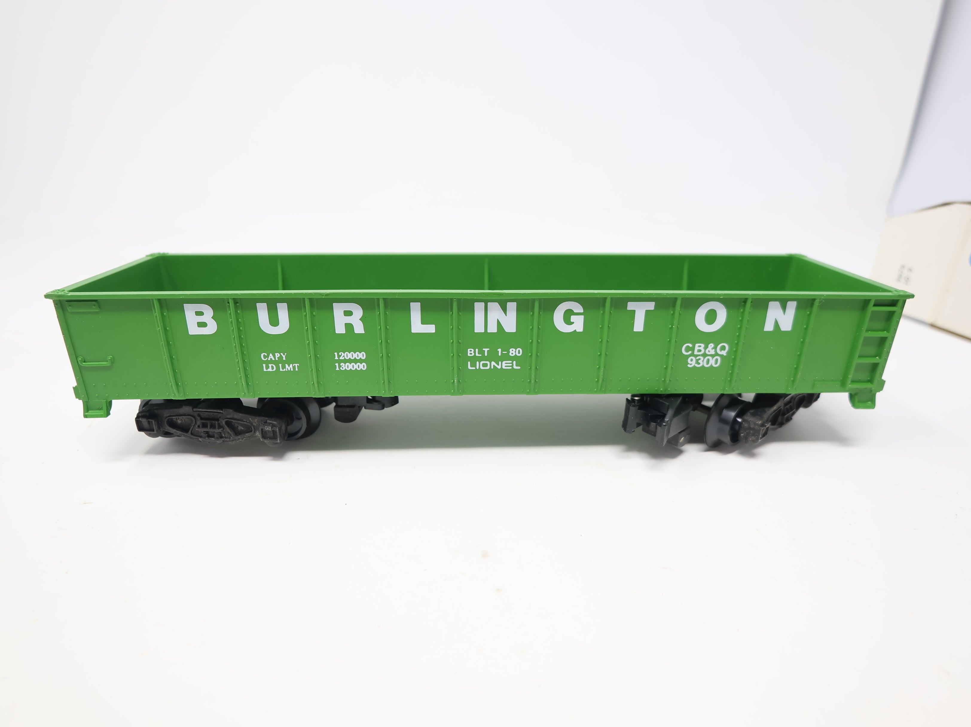 USED American Flyer 2702887 S Scale Gondola Burlington Northern CB&Q #9300