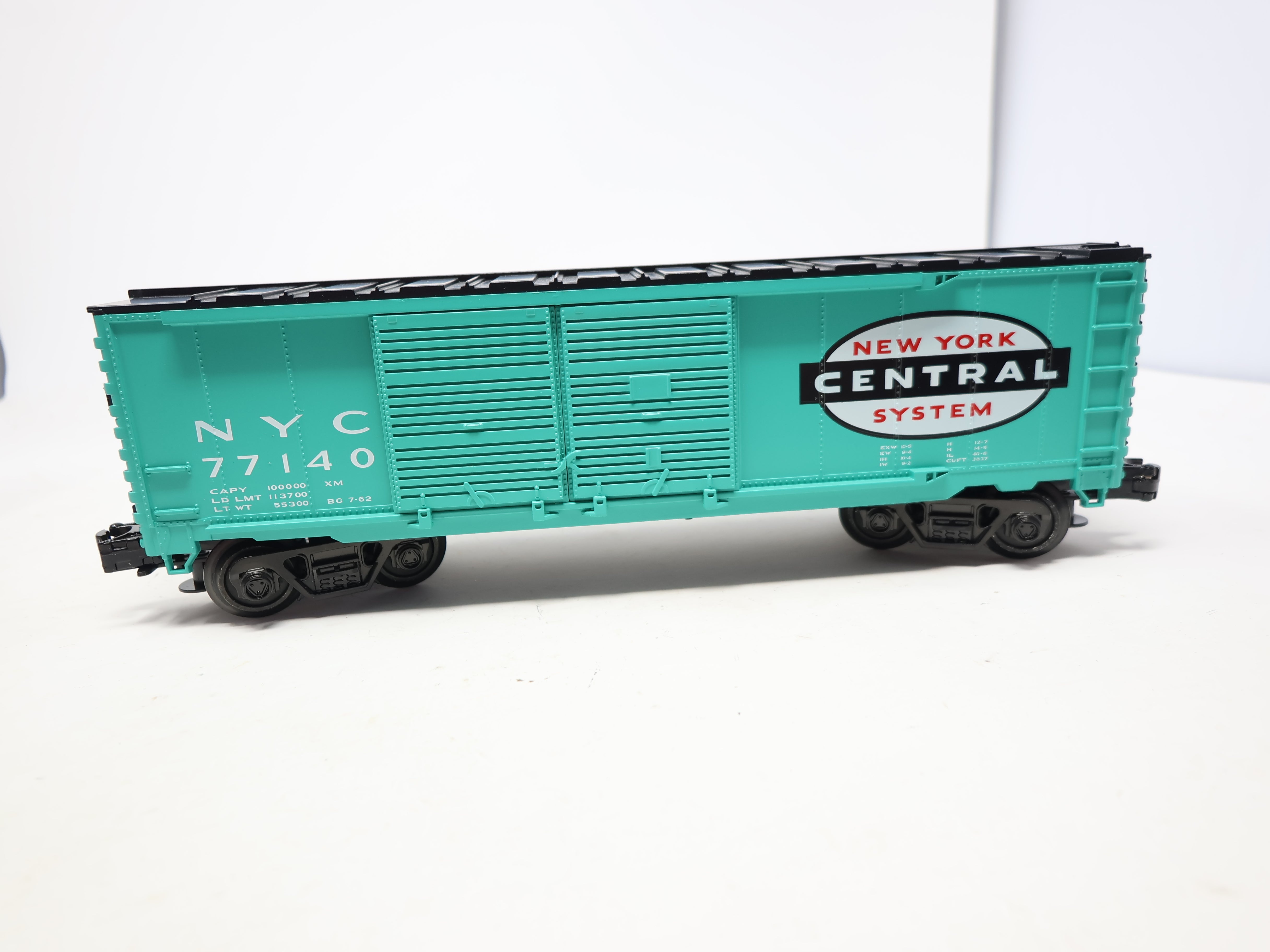 USED Atlas #1002202-2 O, Double Door Box Car, New York Central NYC #77140, O27