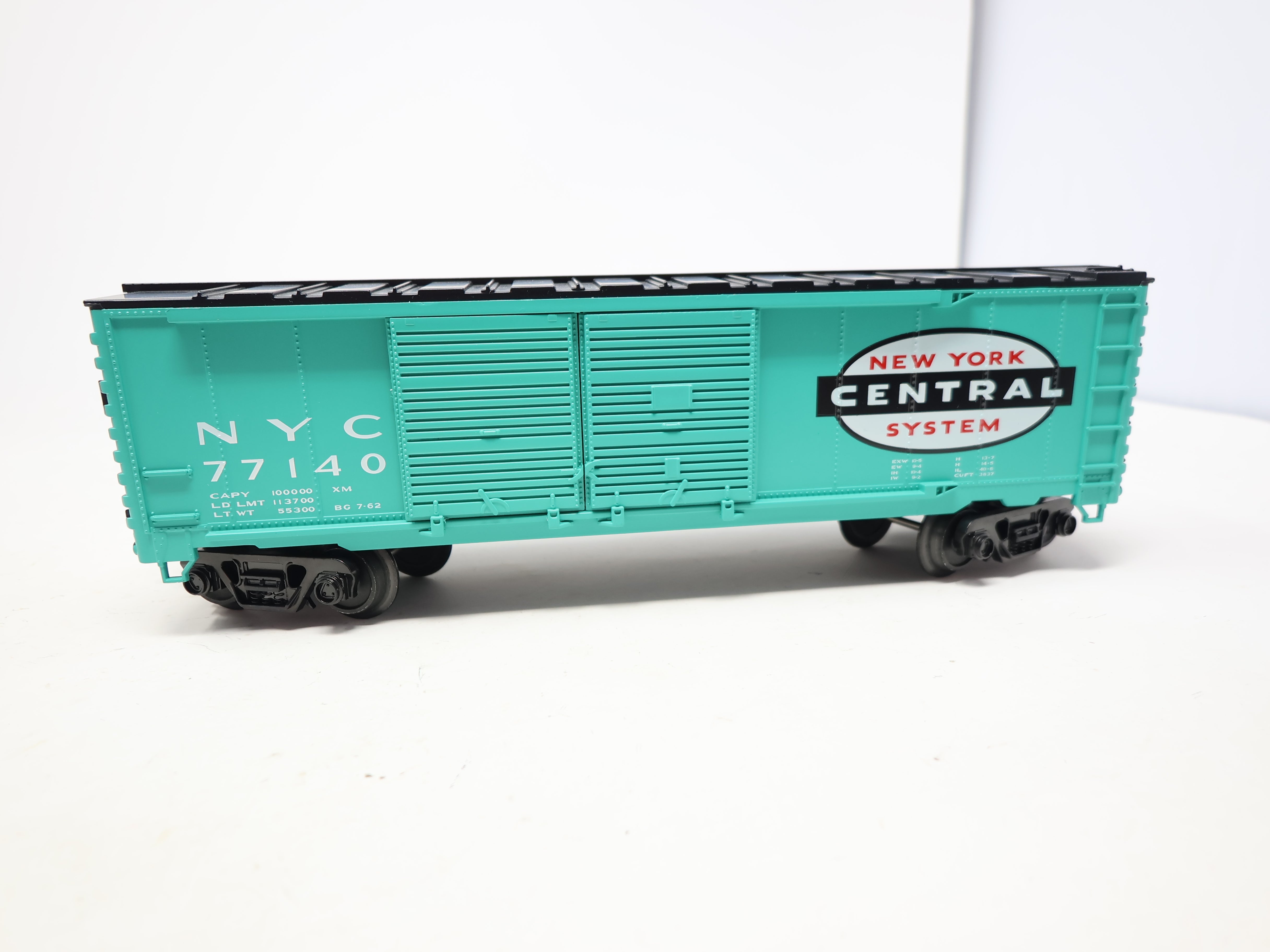 USED Atlas #1002202-2 O, Double Door Box Car, New York Central NYC #77140, O27