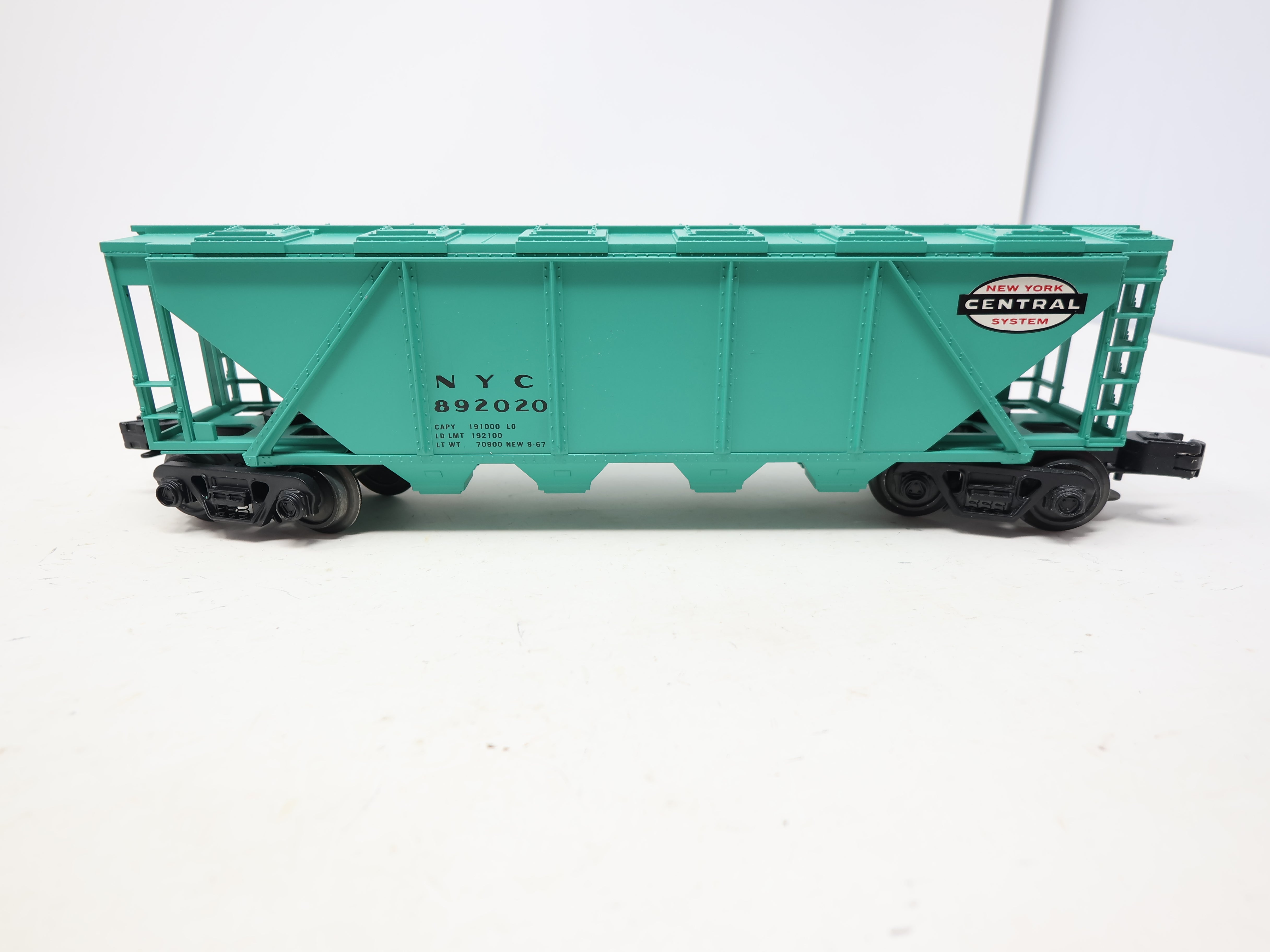 USED Industrial Rail 4103 O, Covered Hopper, New York Central NYC #892020, O27