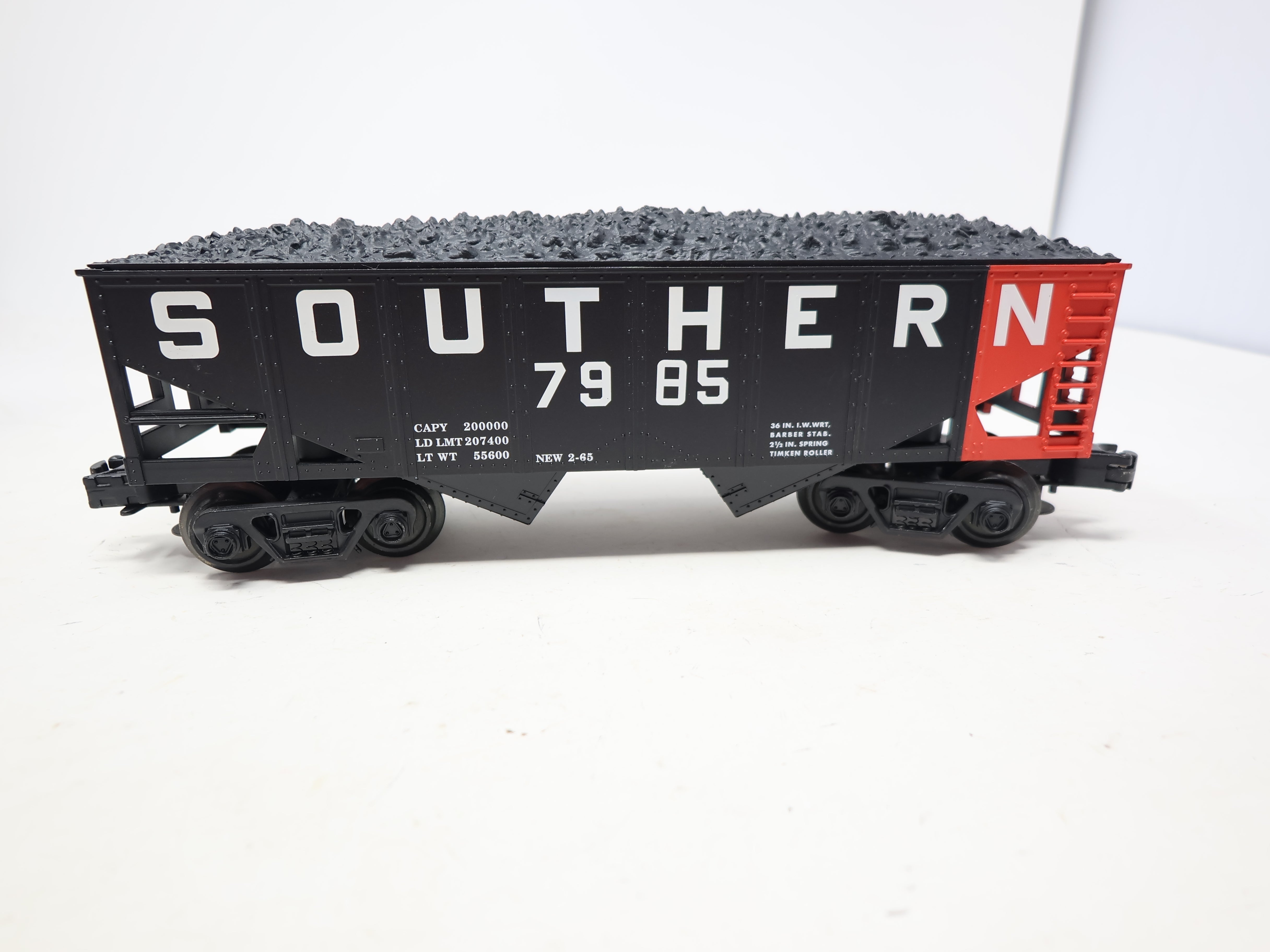 USED Industrial Rail 4008 O, Coal Hopper, Southern #7985, O27