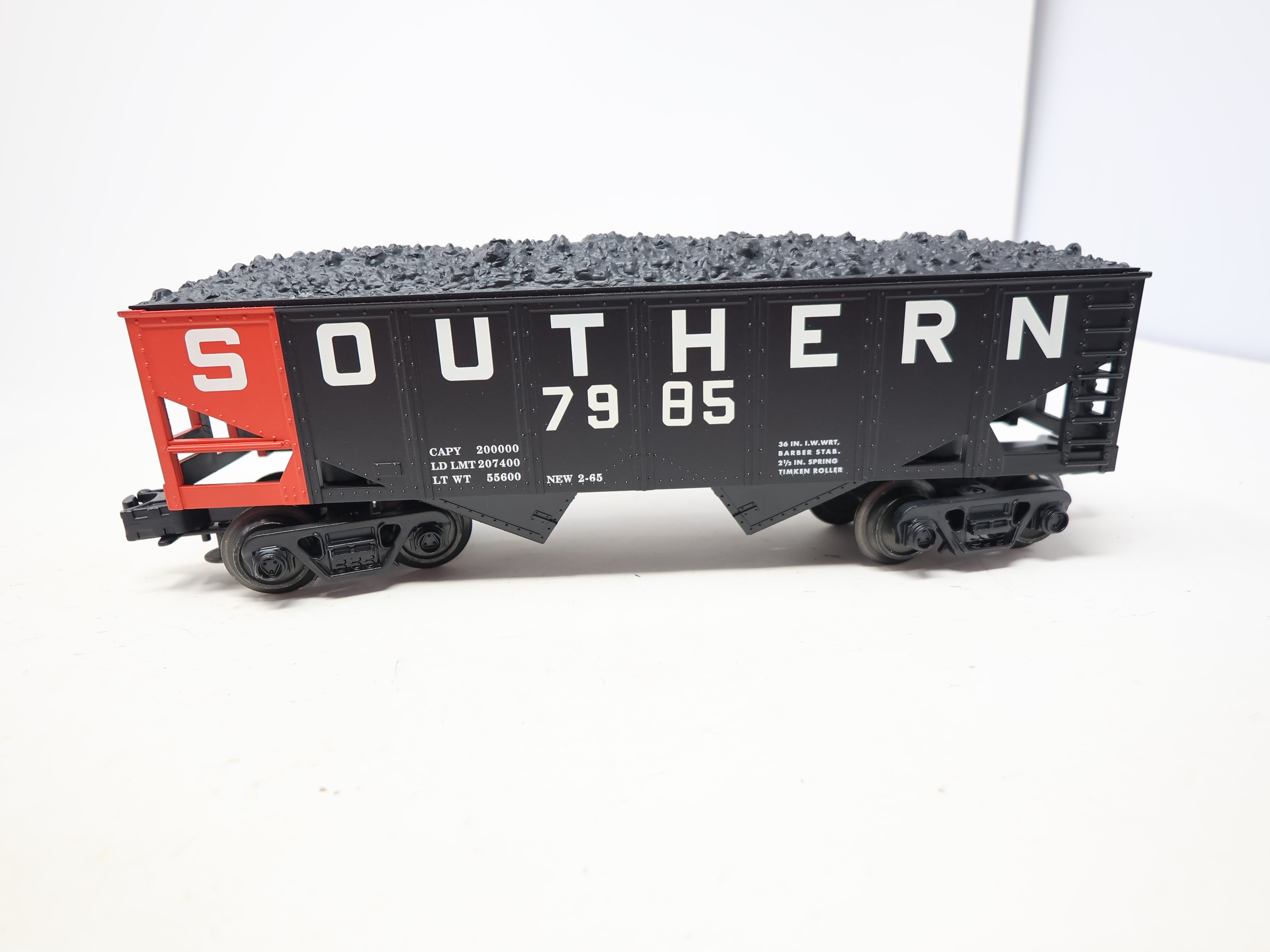 USED Industrial Rail 4008 O, Coal Hopper, Southern #7985, O27