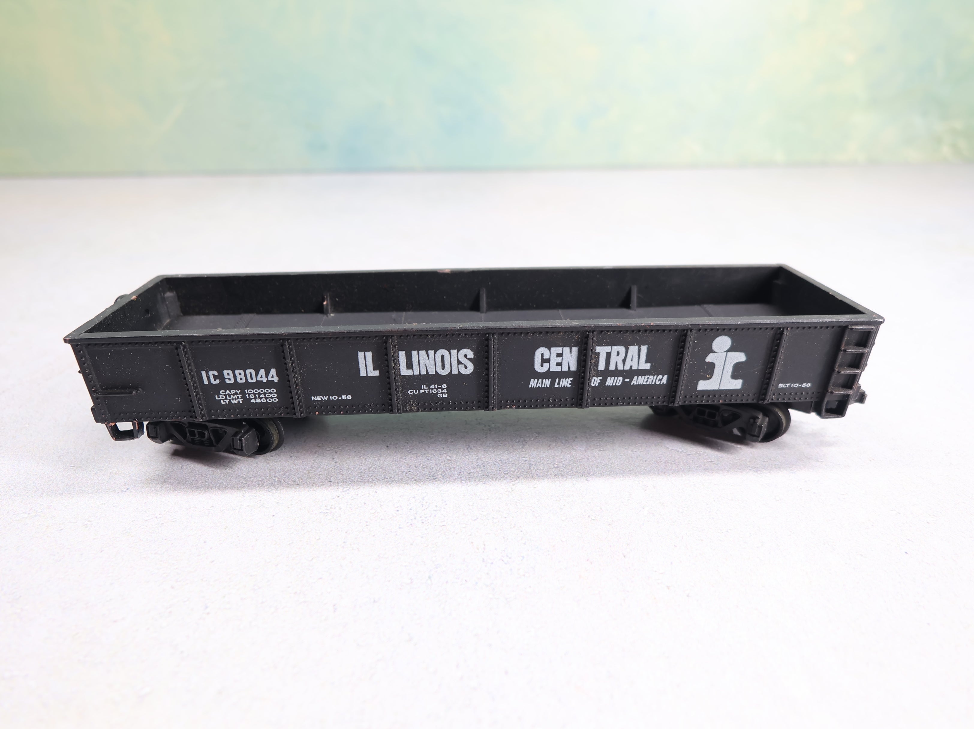 USED AHM HO Scale 40' Gondola Illinois Central IC #98044