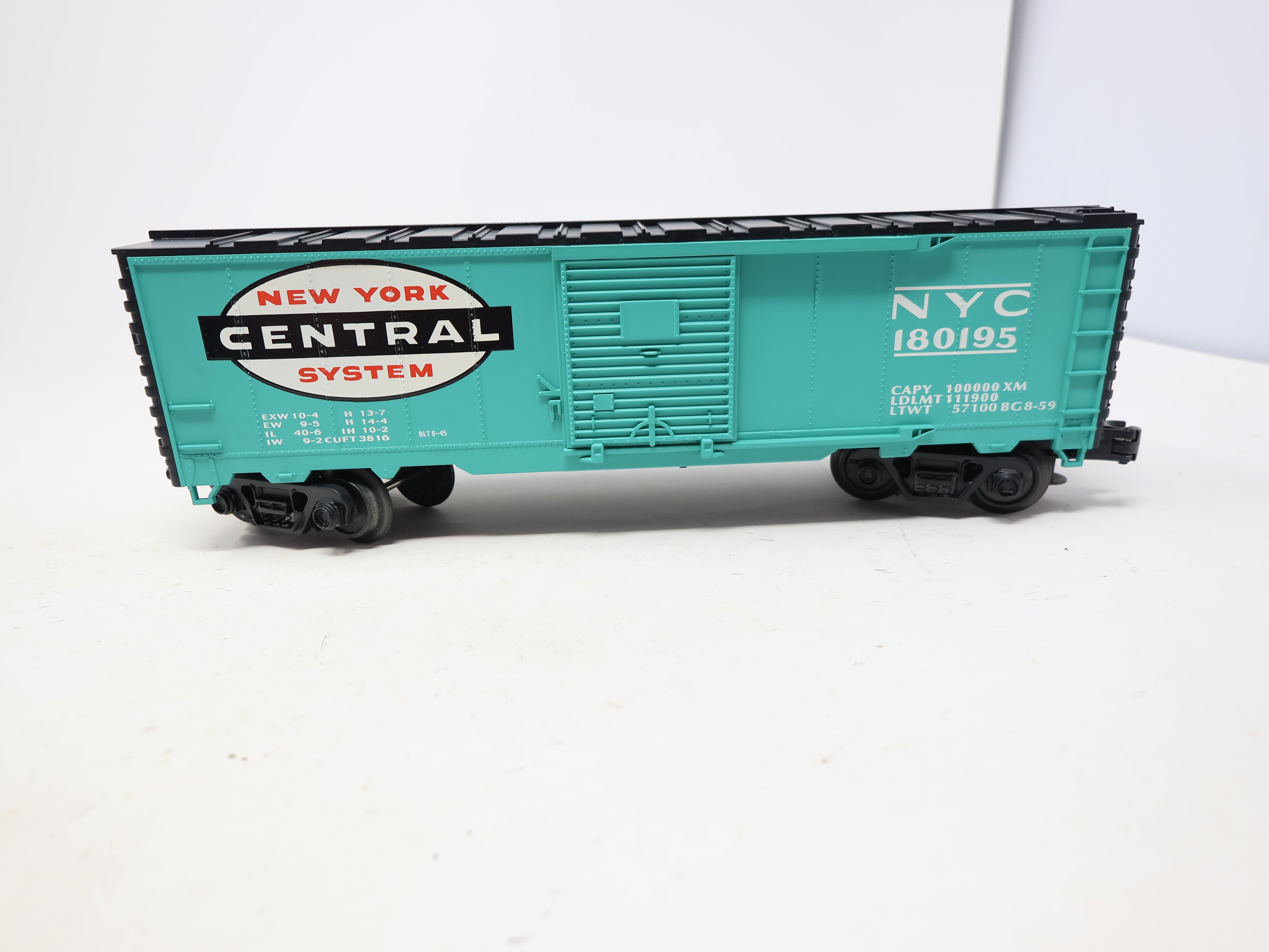 USED Industrial Rail 1008 O, Box Car, New York Central NYC #180195, O27