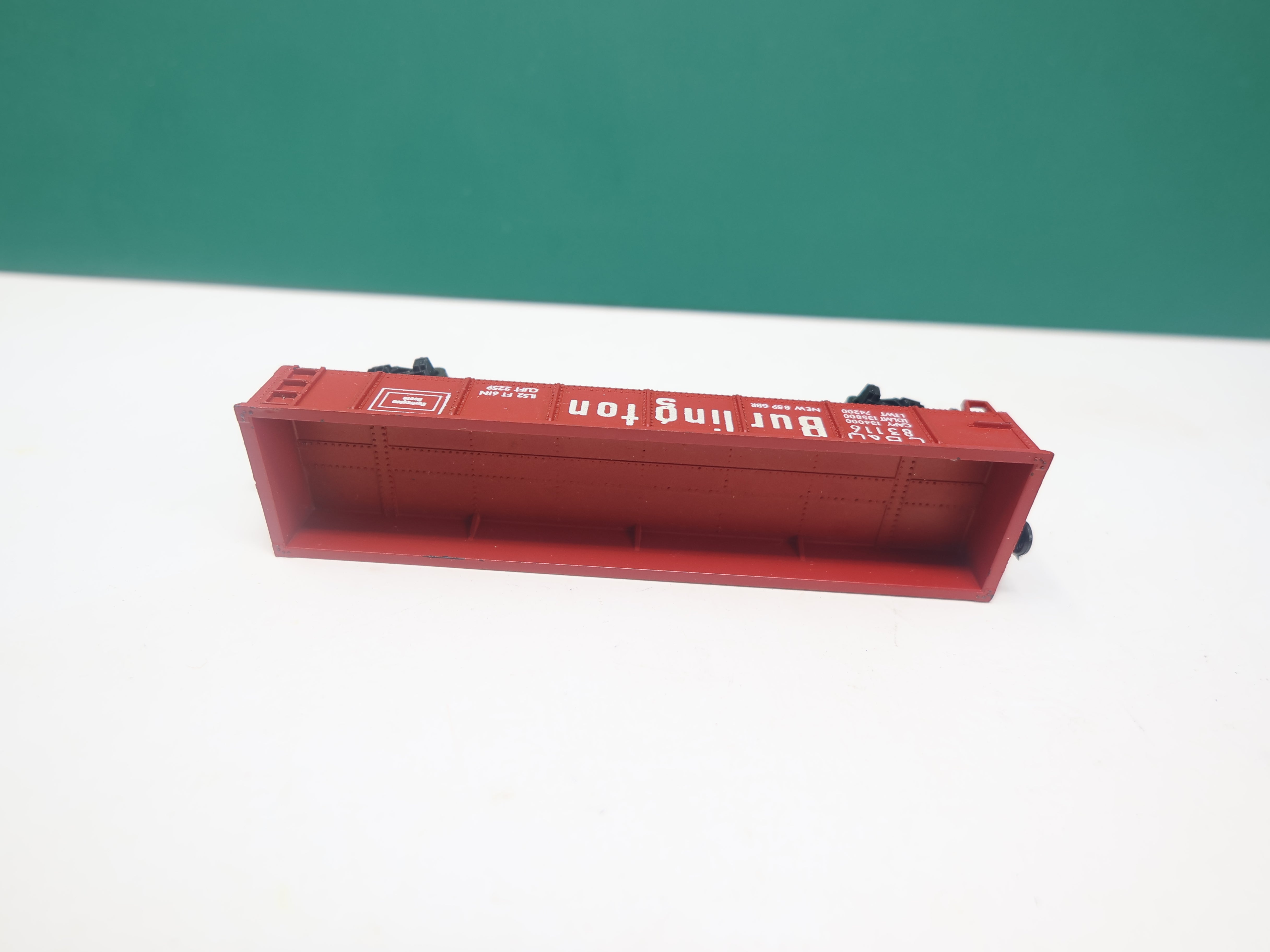 USED TRIX N Scale, Gondola, Burlington CB&Q #83116