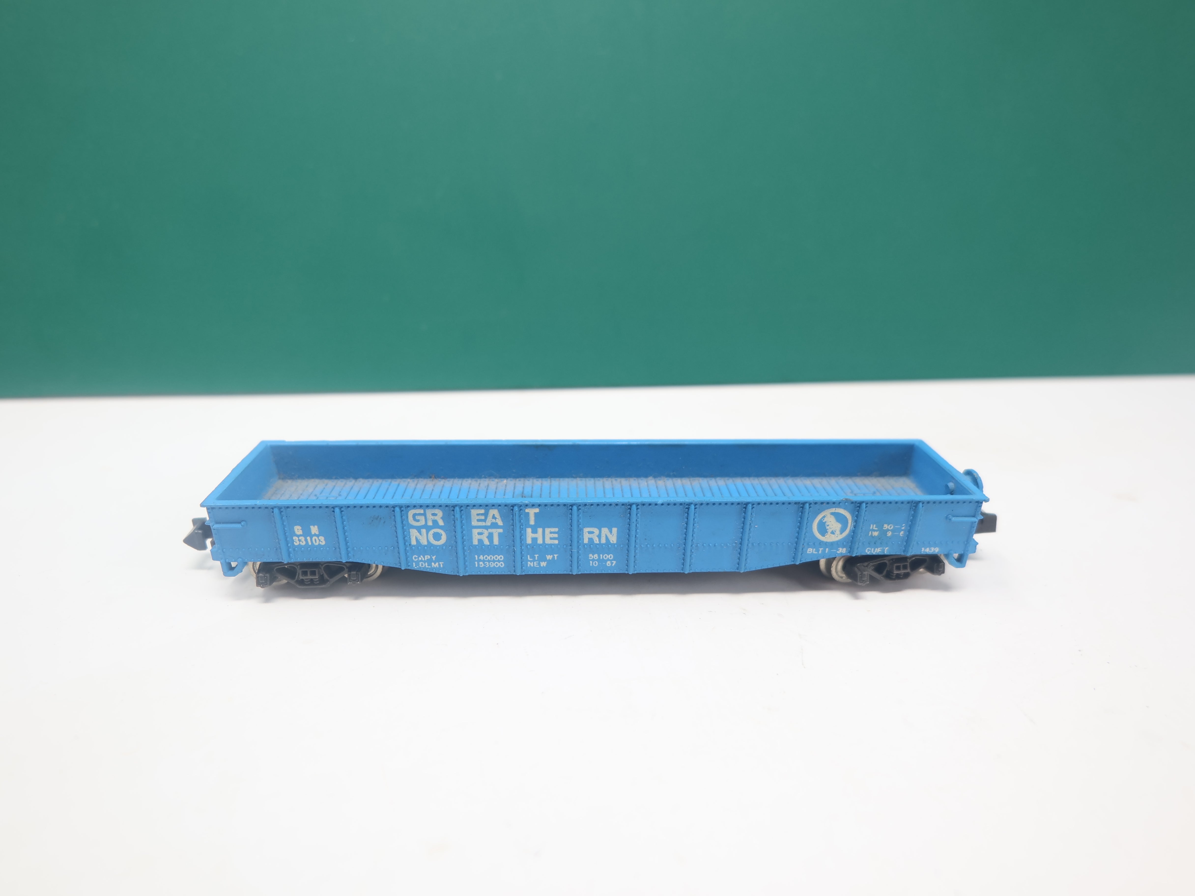 USED Con-Cor N Scale, Gondola, Great Northern GN #33103