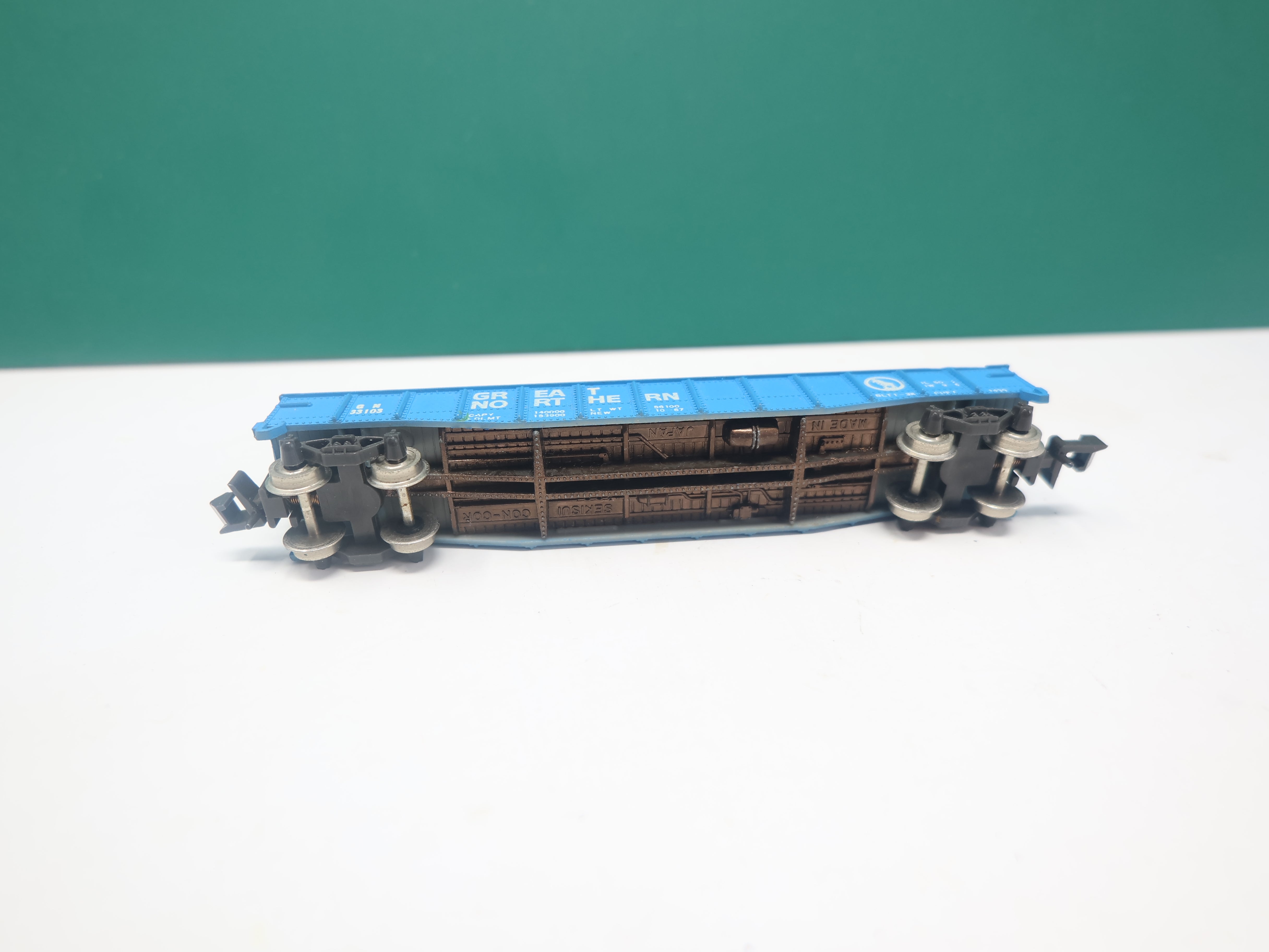 USED Con-Cor N Scale, Gondola, Great Northern GN #33103